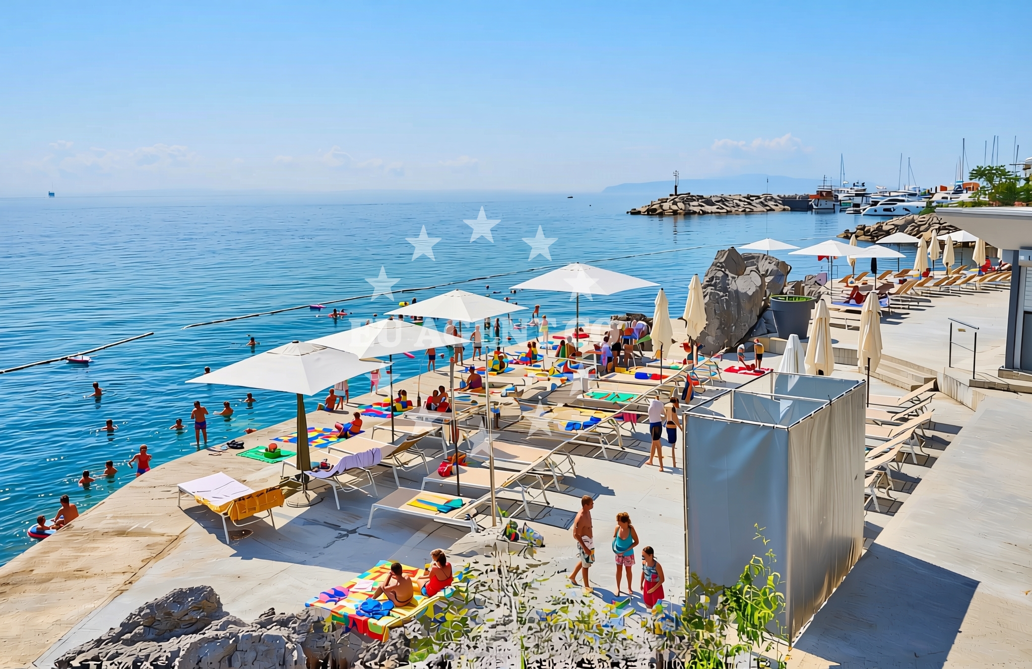 Additional view of Ičići: beaches and coves (2) in Ičići