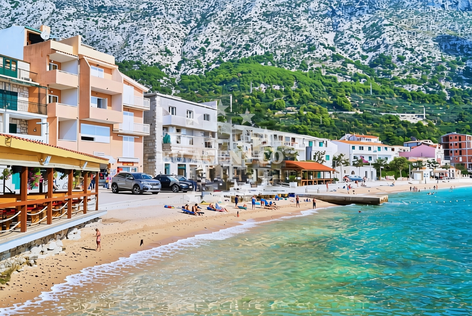 Additional view of Igrane: beaches and coves (9) in Igrane