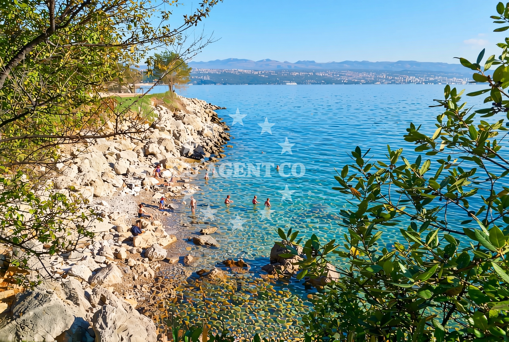 Overview of Ika: beaches and coves (3) in Ika
