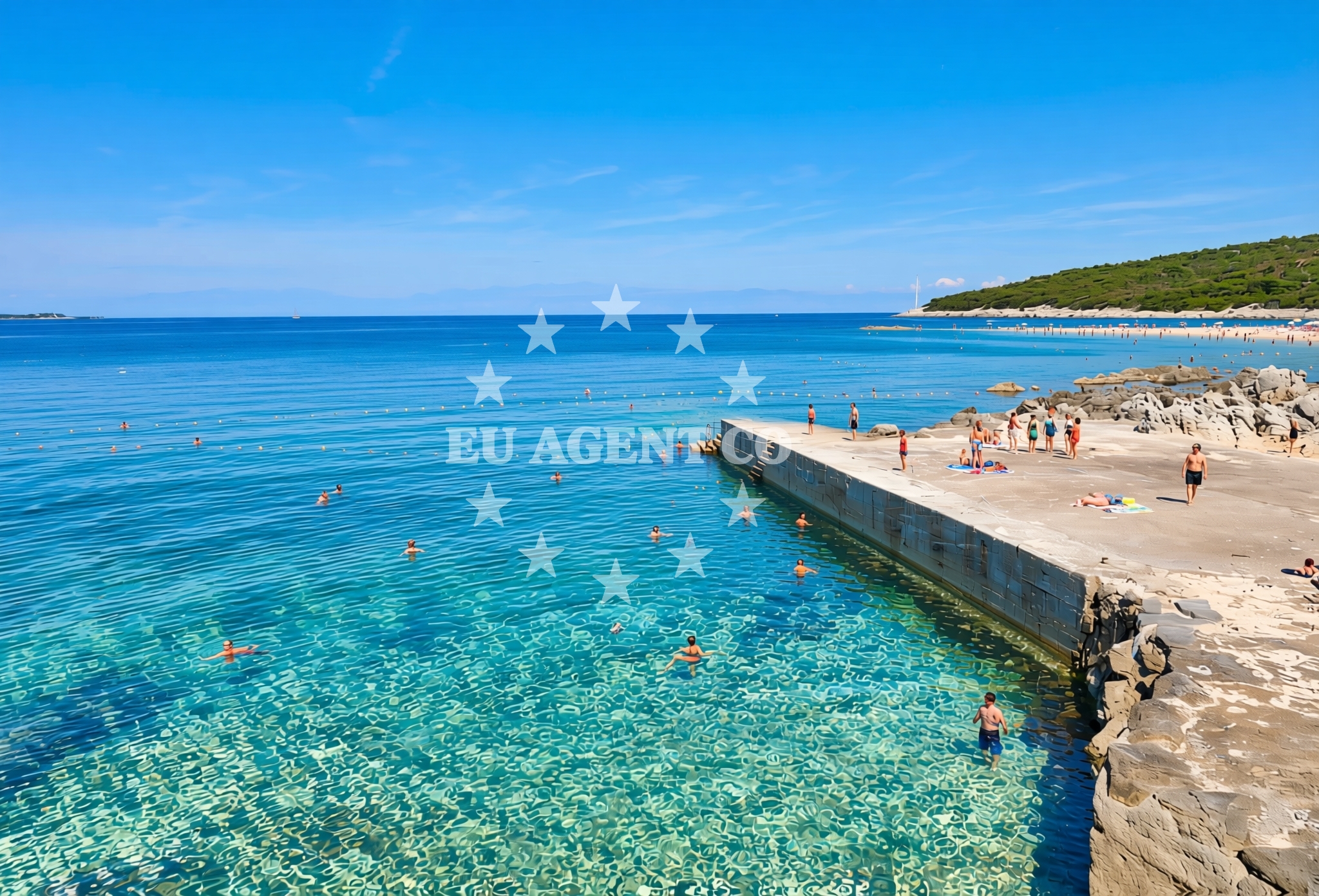 Additional view of Ilovik (Mali Lošinj) (Ilovik): beaches and coves (14) in Ilovik (Mali Lošinj) (Ilovik)
