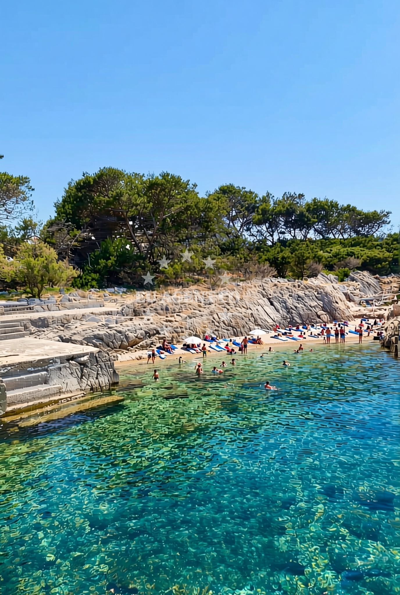 Additional view of Ilovik (Mali Lošinj) (Ilovik): beaches and coves (14) in Ilovik (Mali Lošinj) (Ilovik)
