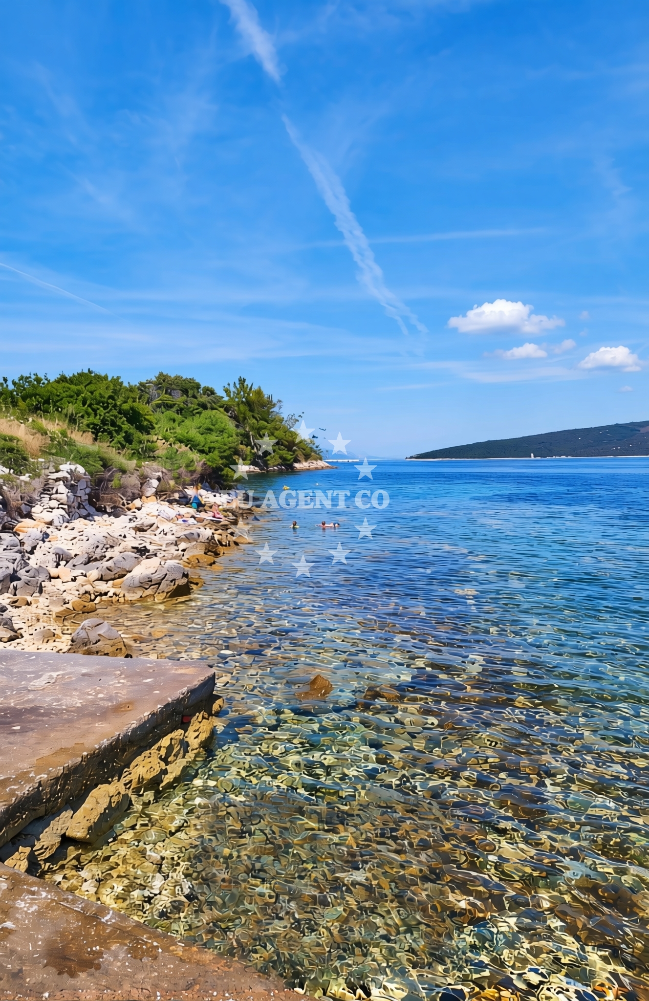 Additional view of Ilovik zapad, Ilovik (Mali Lošinj) (Ilovik) Beach in Ilovik zapad