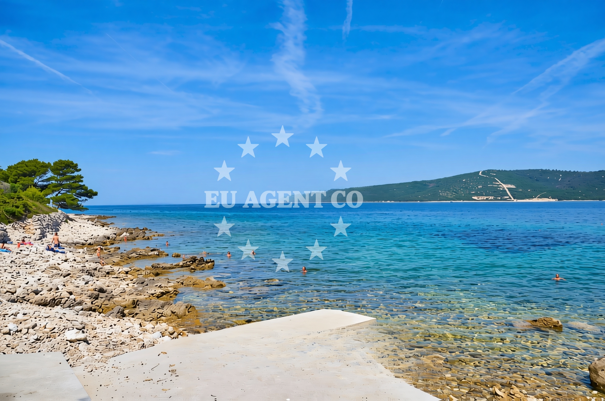 Additional view of Ilovik zapad, Ilovik (Mali Lošinj) (Ilovik) Beach in Ilovik zapad