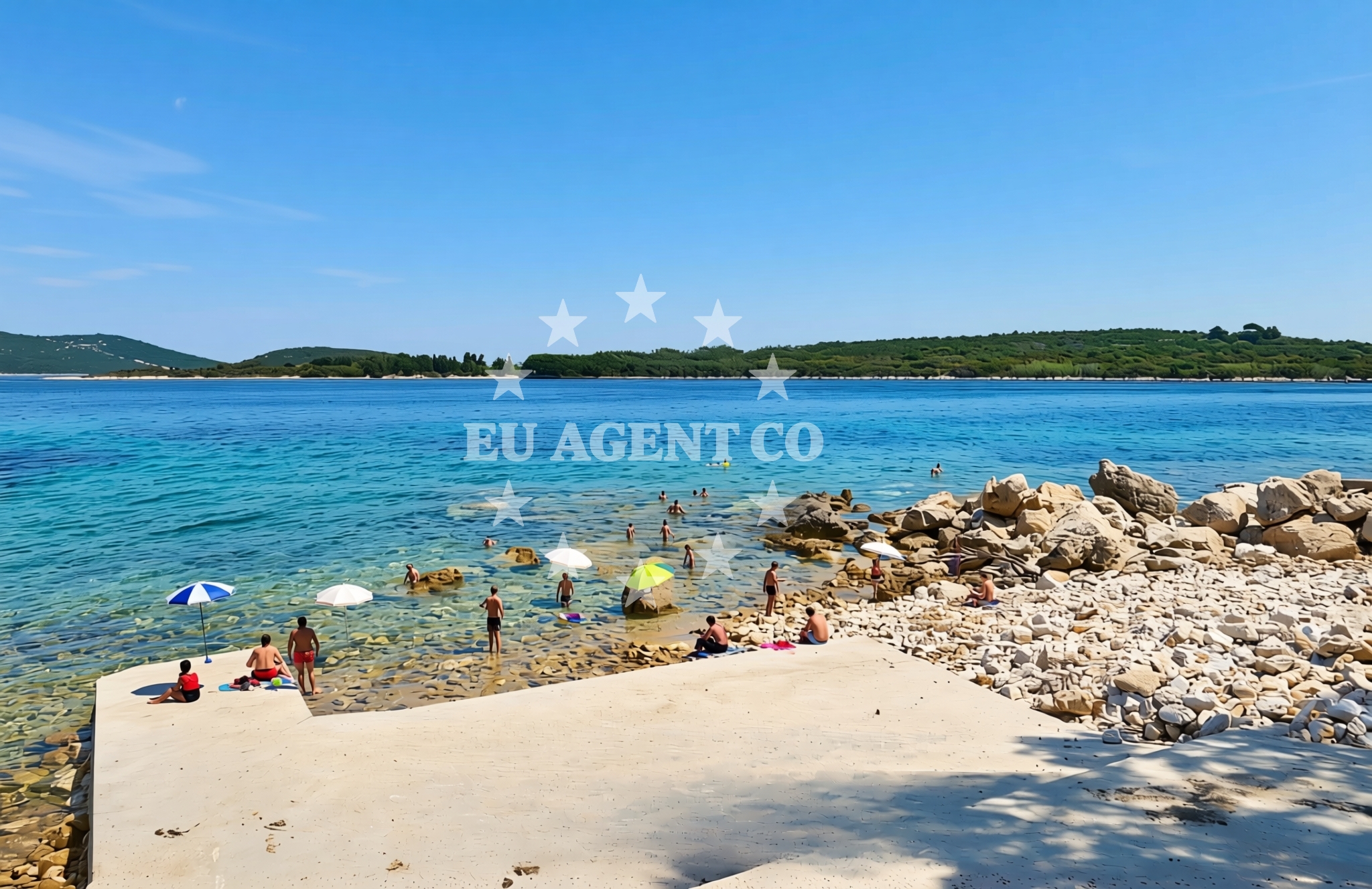 Additional view of Ilovik zapad, Ilovik (Mali Lošinj) (Ilovik) Beach in Ilovik zapad