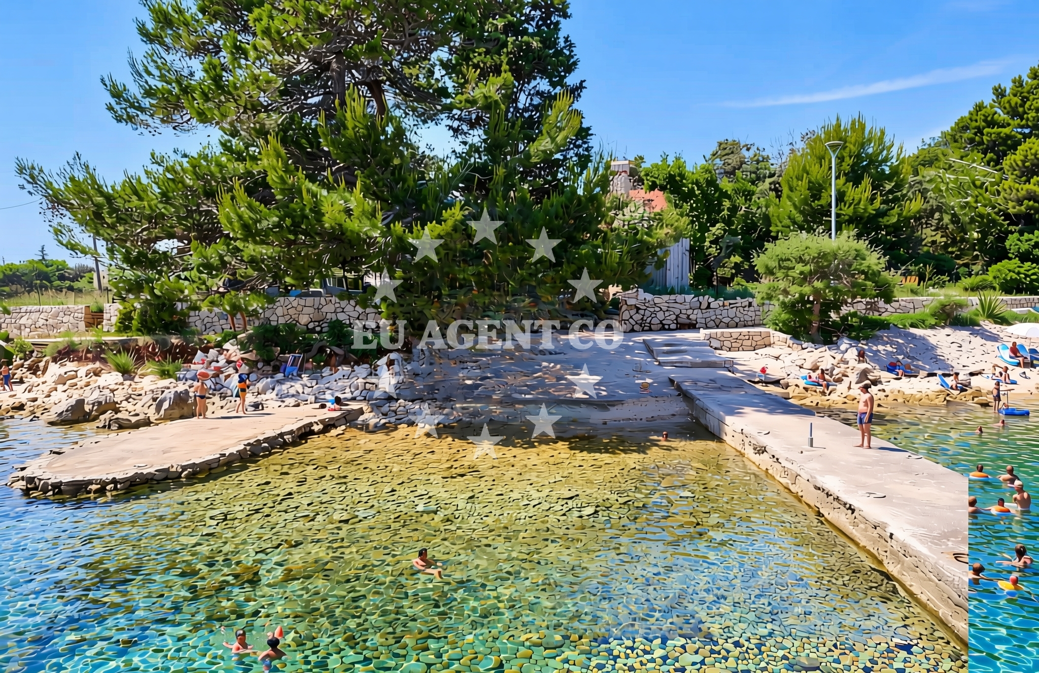 Additional view of Ilovik zapad, Ilovik (Mali Lošinj) (Ilovik) Beach in Ilovik zapad