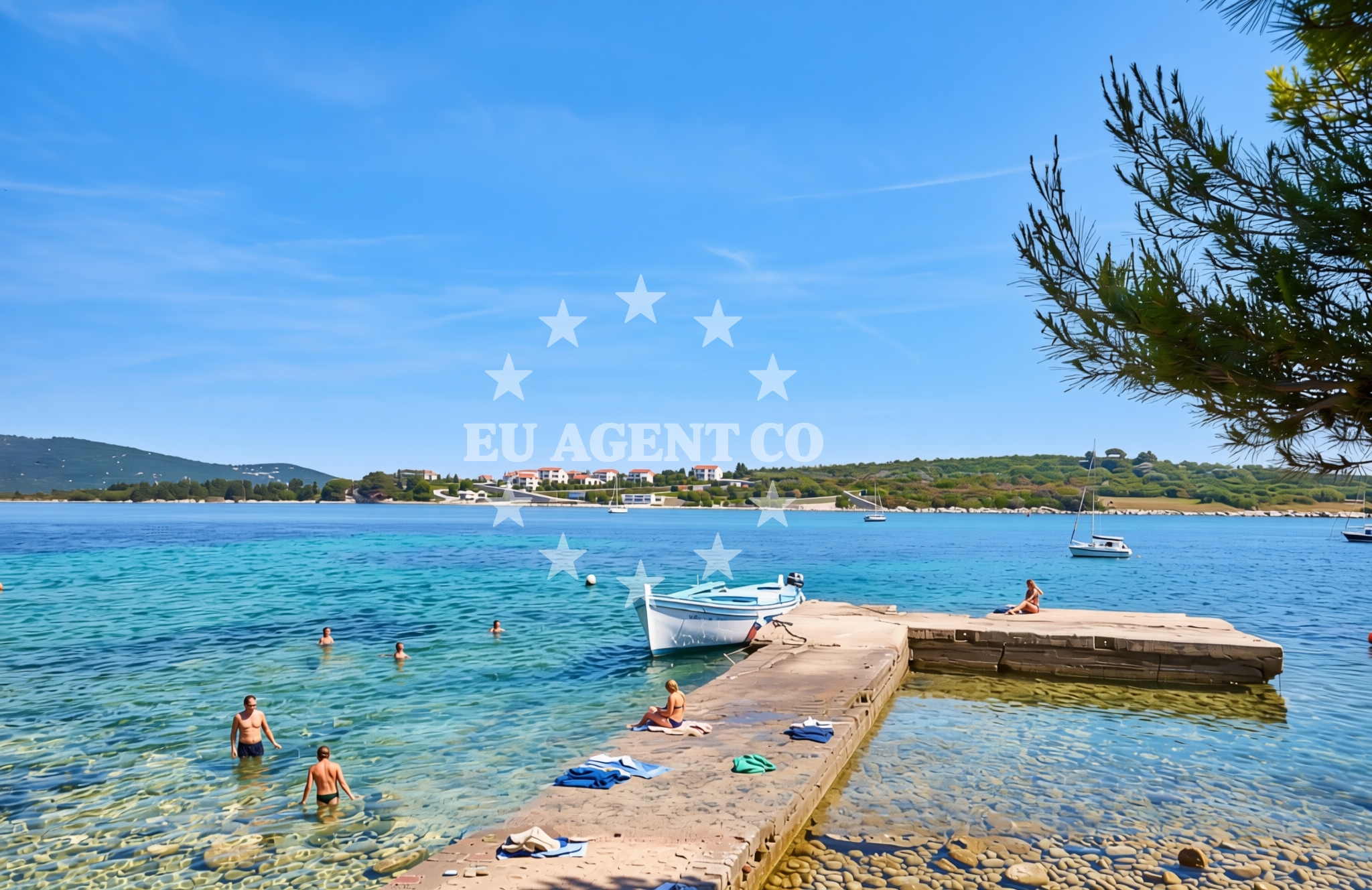 Additional view of Ilovik zapad, Ilovik (Mali Lošinj) (Ilovik) Beach in Ilovik zapad