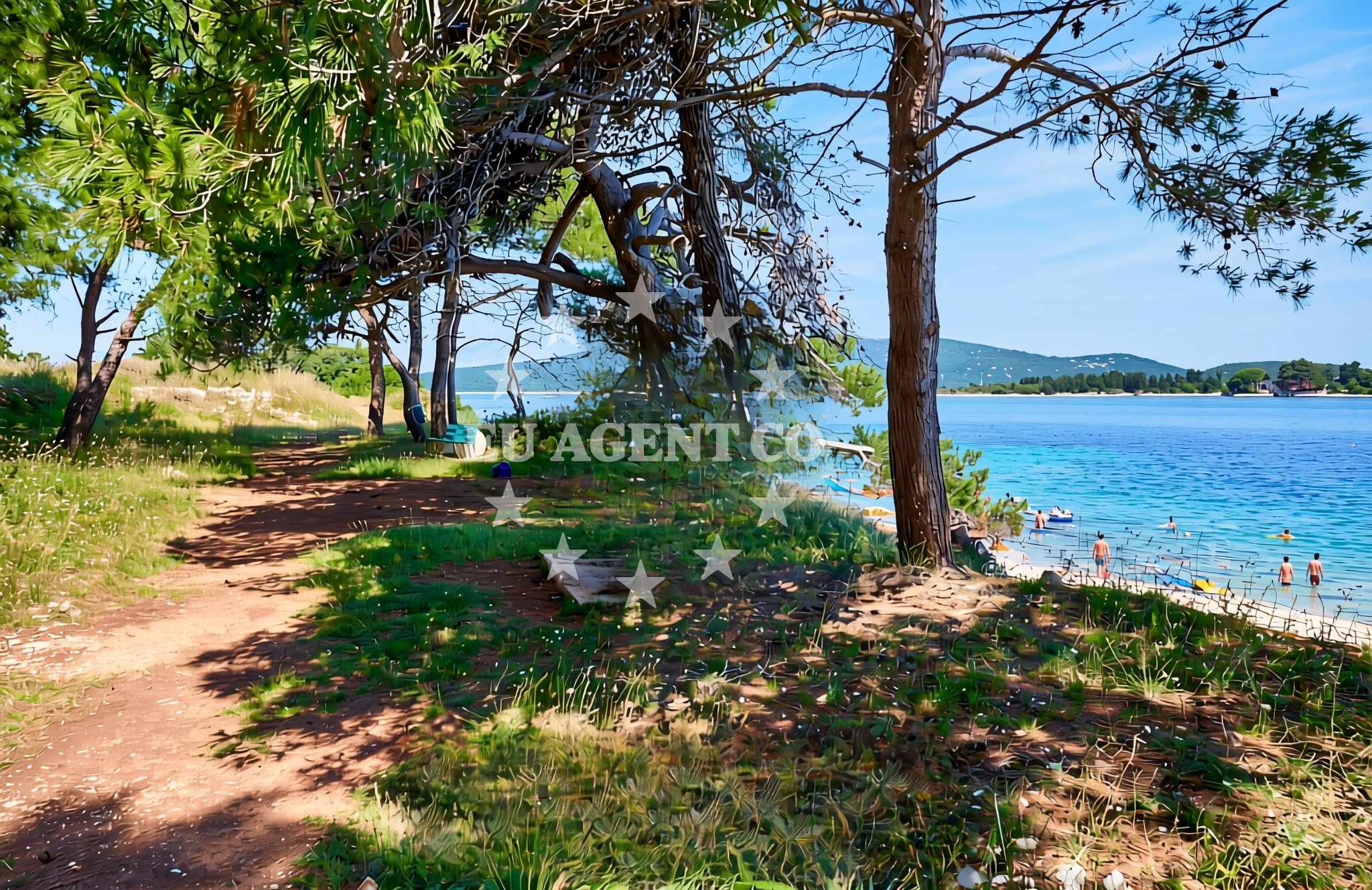 Additional view of Ilovik zapad, Ilovik (Mali Lošinj) (Ilovik) Beach in Ilovik zapad