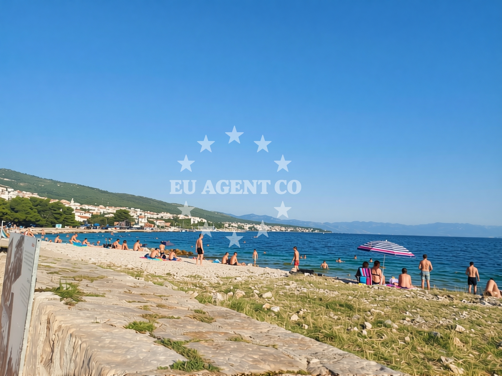 Beach facilities and surroundings at International Beach, Crikvenica in Vrtna ulica 18, Crikvenica