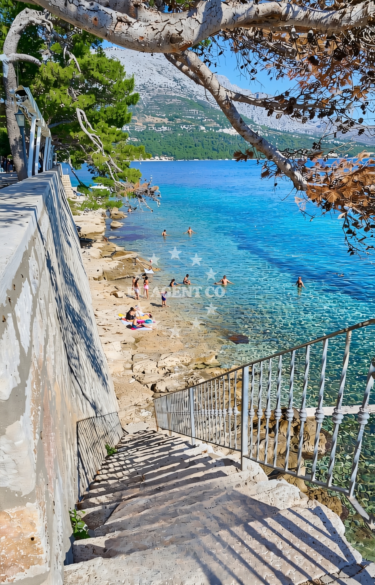 Additional view of Ispod zidina (Zakerjan), Korčula (Korčula) Beach in Ispod zidina (Zakerjan)
