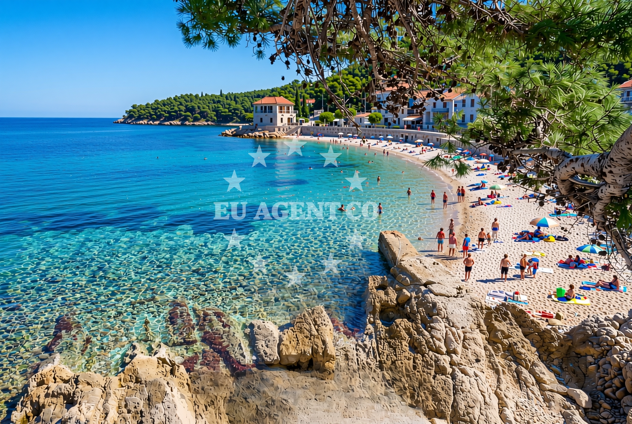 Additional view of Ispod zidina (Zakerjan), Korčula (Korčula) Beach in Ispod zidina (Zakerjan)