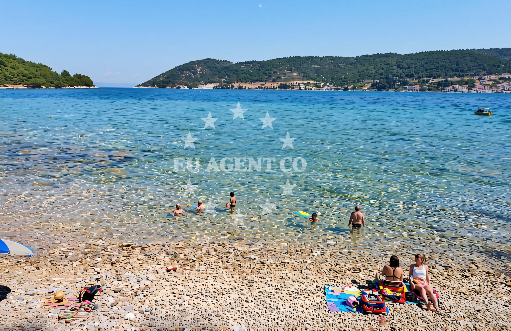 Additional view of Issa, Vis (Vis) Beach in Issa