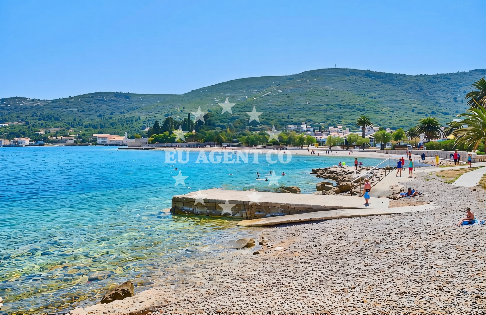 Additional view of Issa, Vis (Vis) Beach in Issa