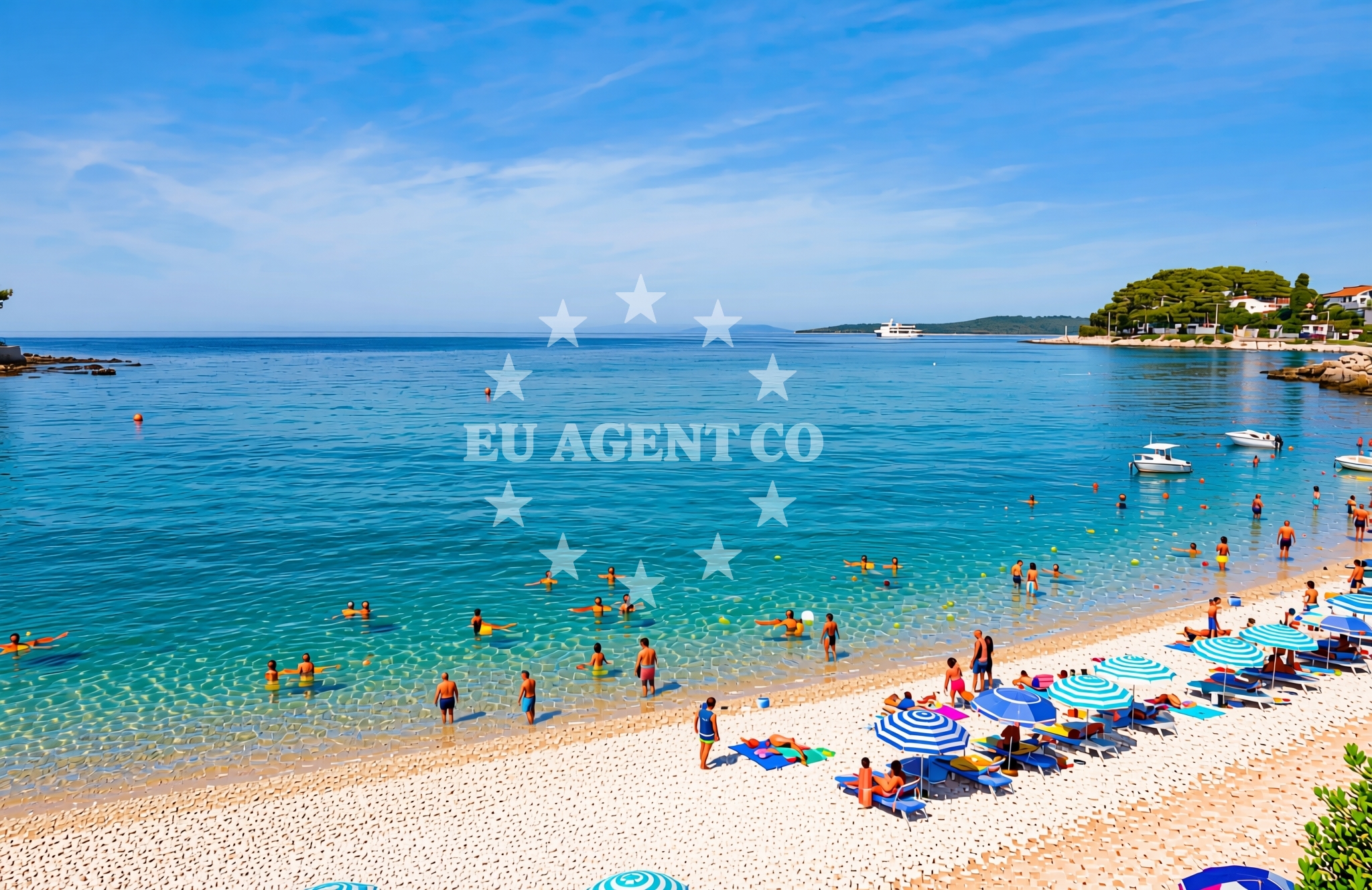 Additional view of Ist (Ist): beaches and coves in Ist (Ist)