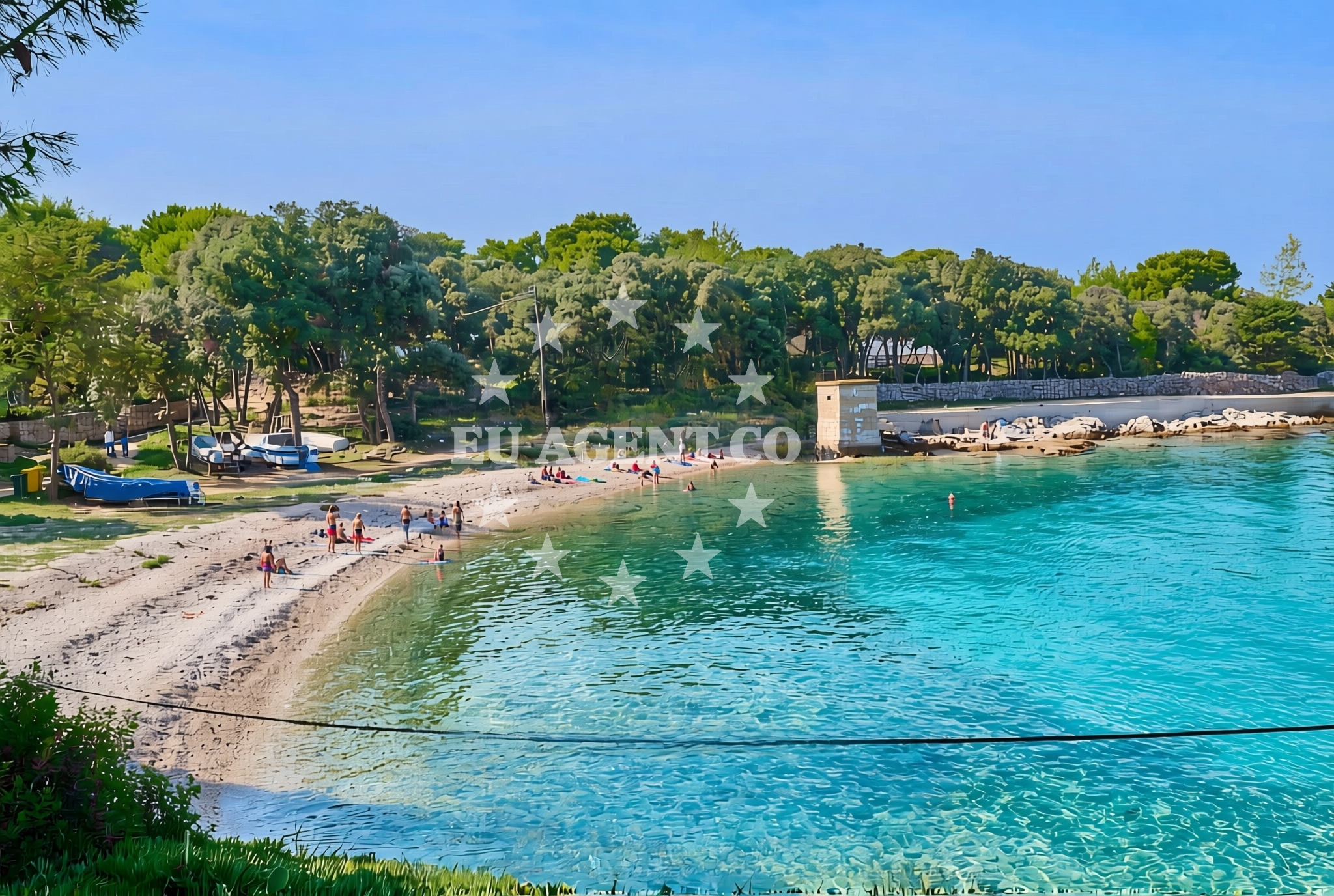 Additional view of Ist (Ist): beaches and coves in Ist (Ist)