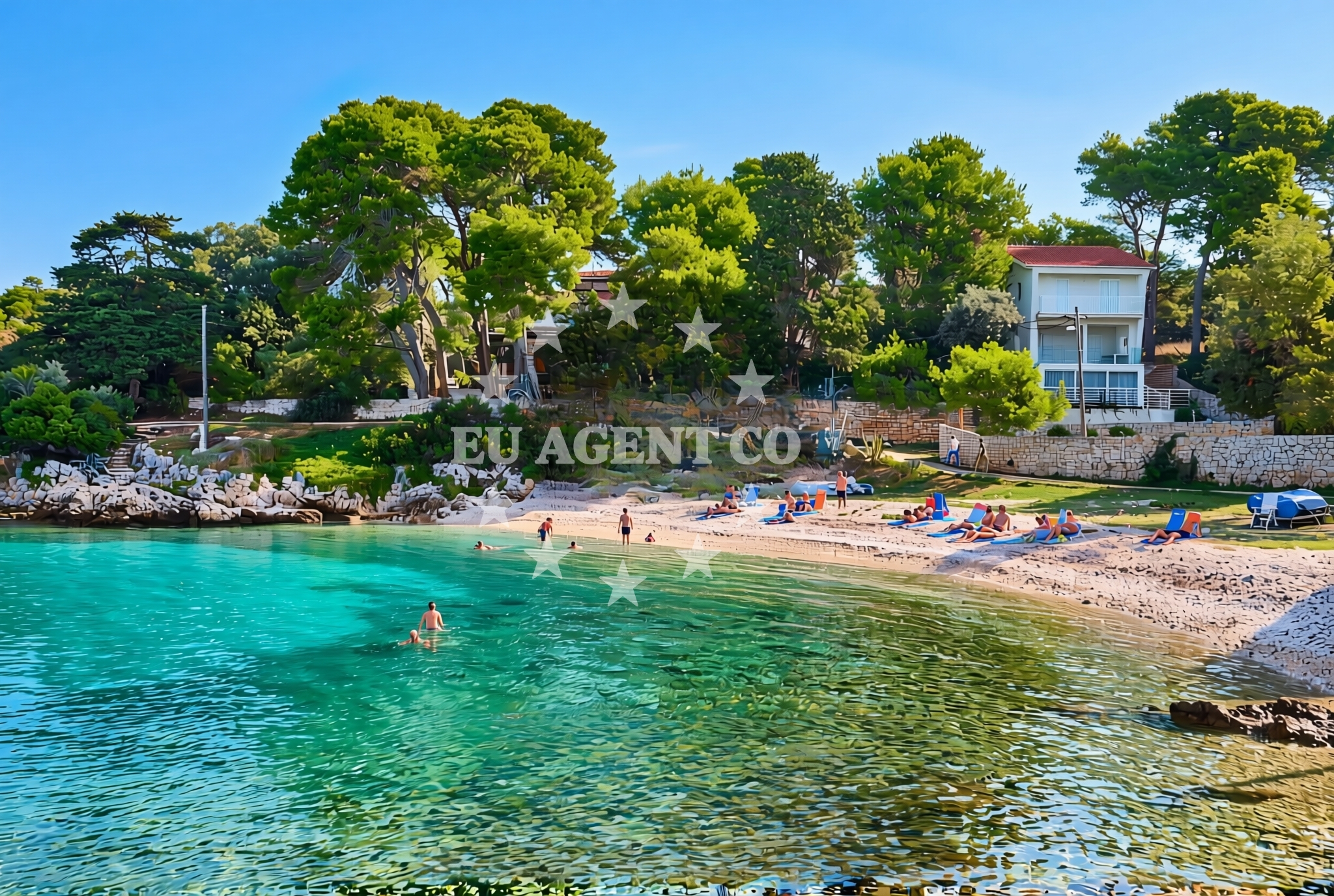 Additional view of Ist (Ist): beaches and coves in Ist (Ist)