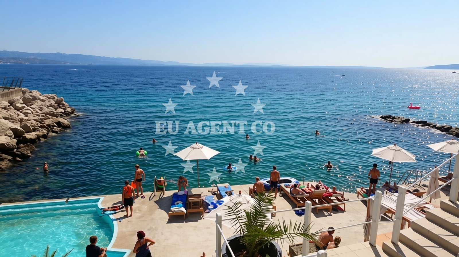 Additional view of Istra beach
