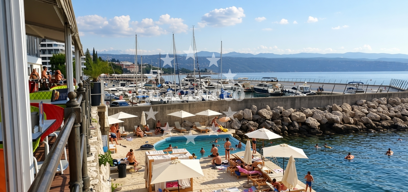 Additional view of Istra beach