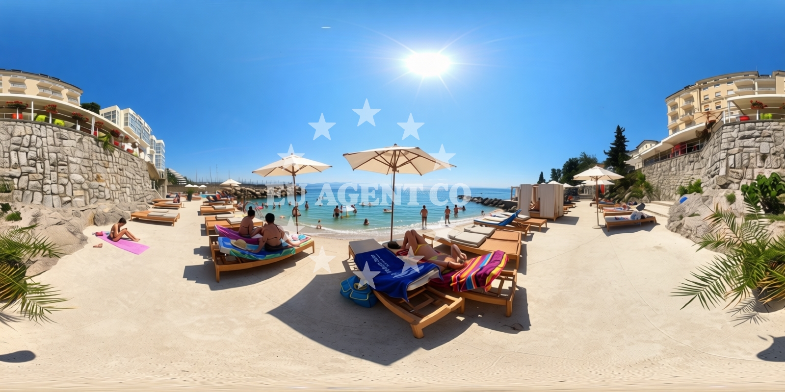 Additional view of Istra beach