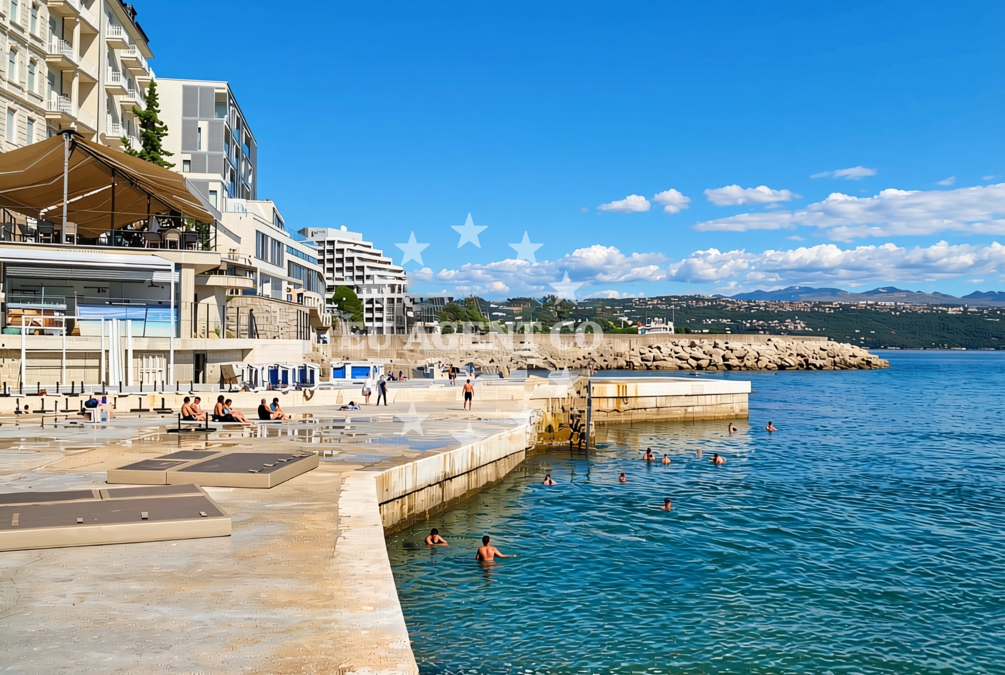 Additional view of Istra beach