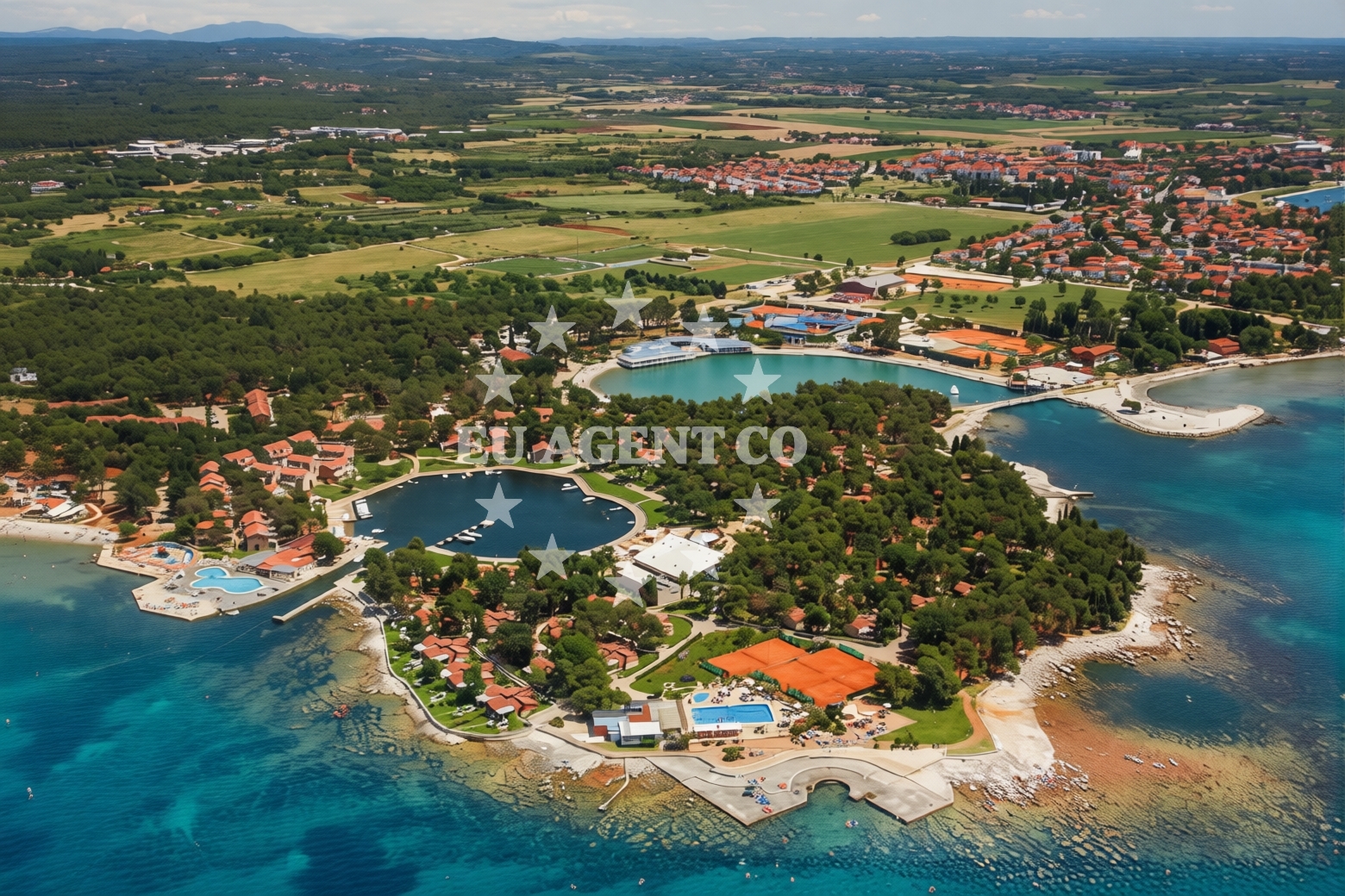 Overview of Istrian Villas Beach