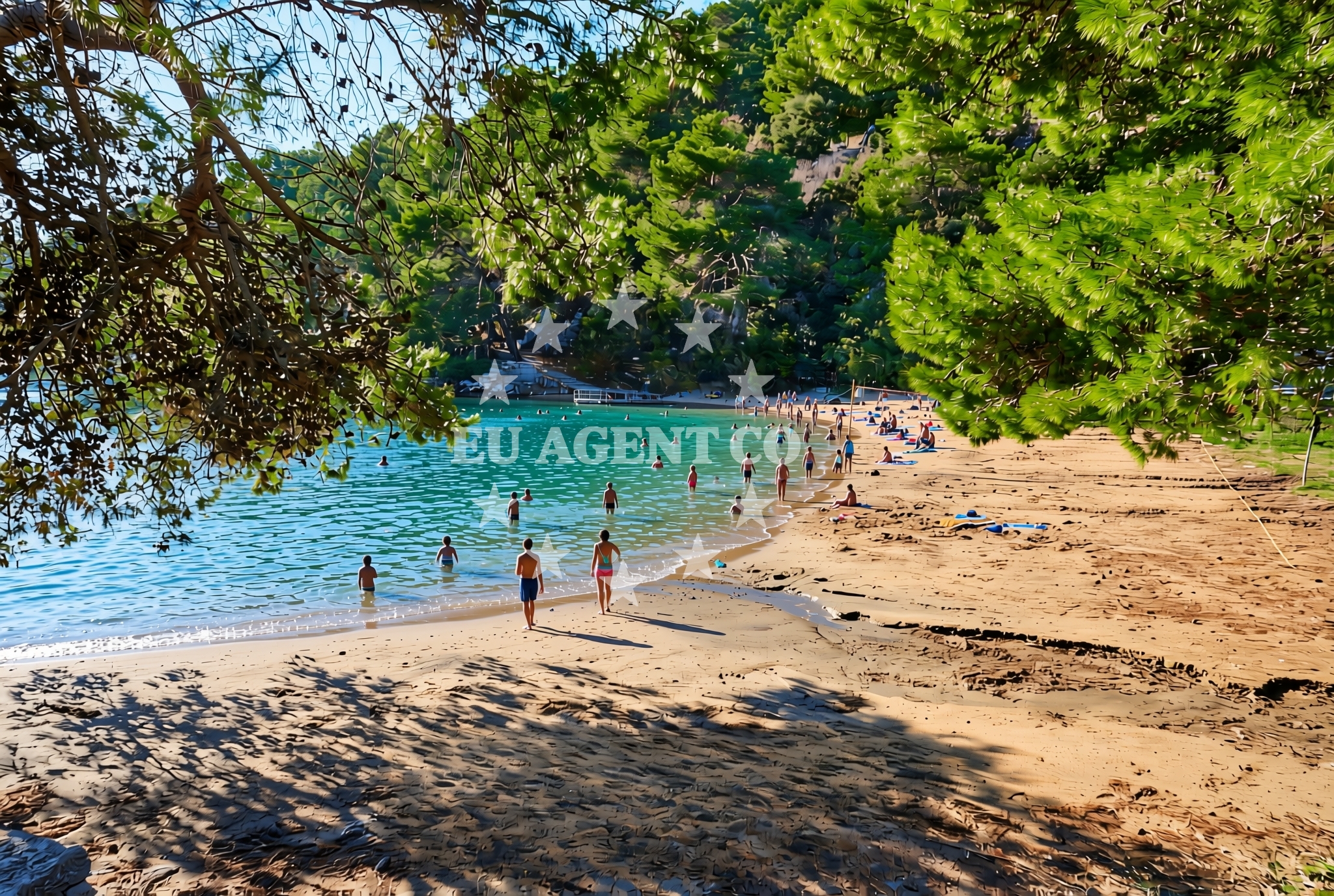 Additional view of Istruga beach in Brna 328, Smokvica