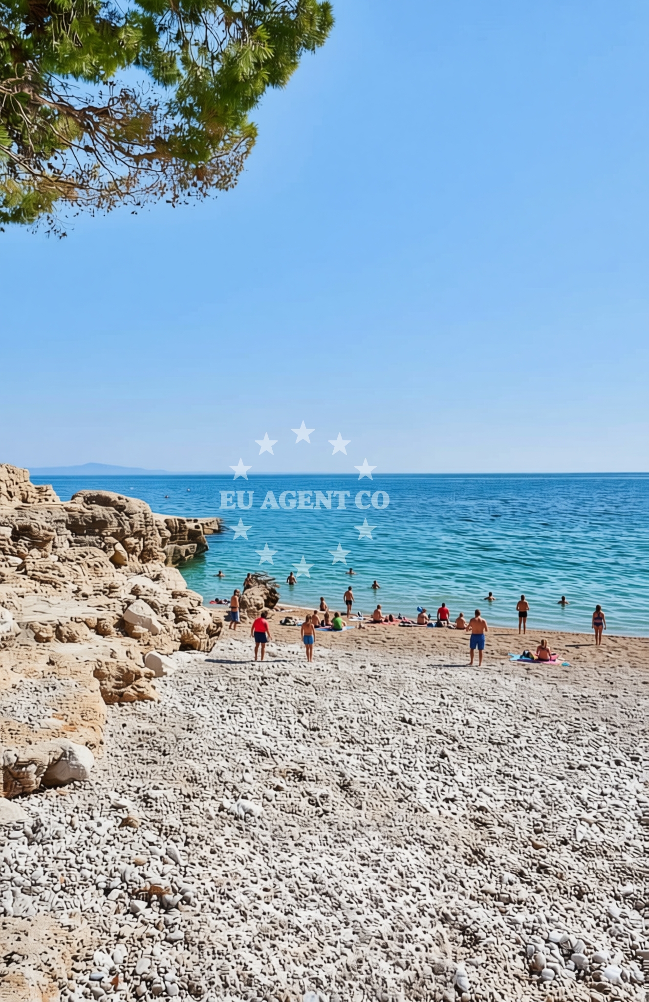 Additional view of Ivan Dolac beach in Ivan Dolac 111, Ivan Dolac