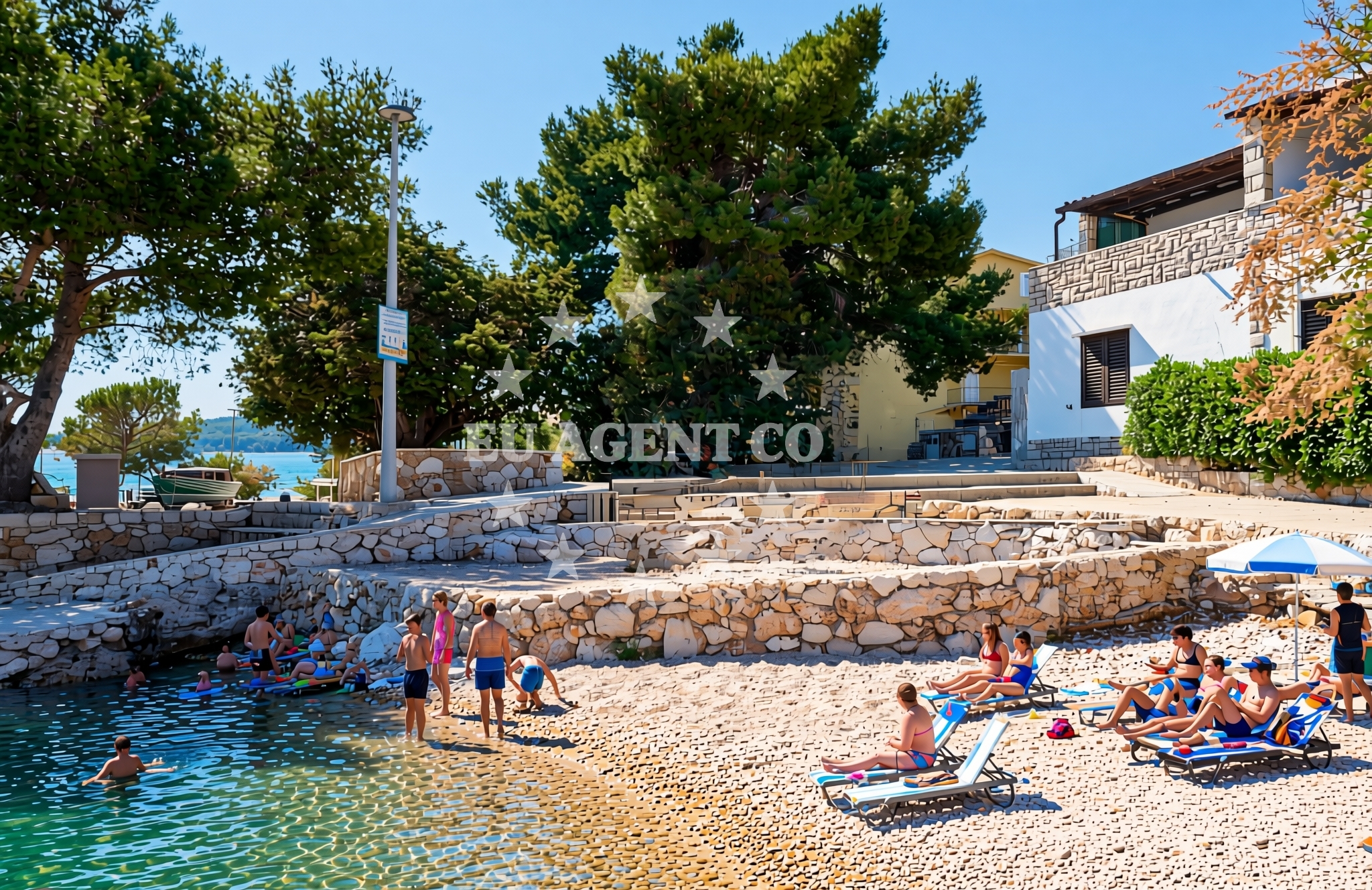 Additional view of Ivan Dolac beach in Ivan Dolac 111, Ivan Dolac