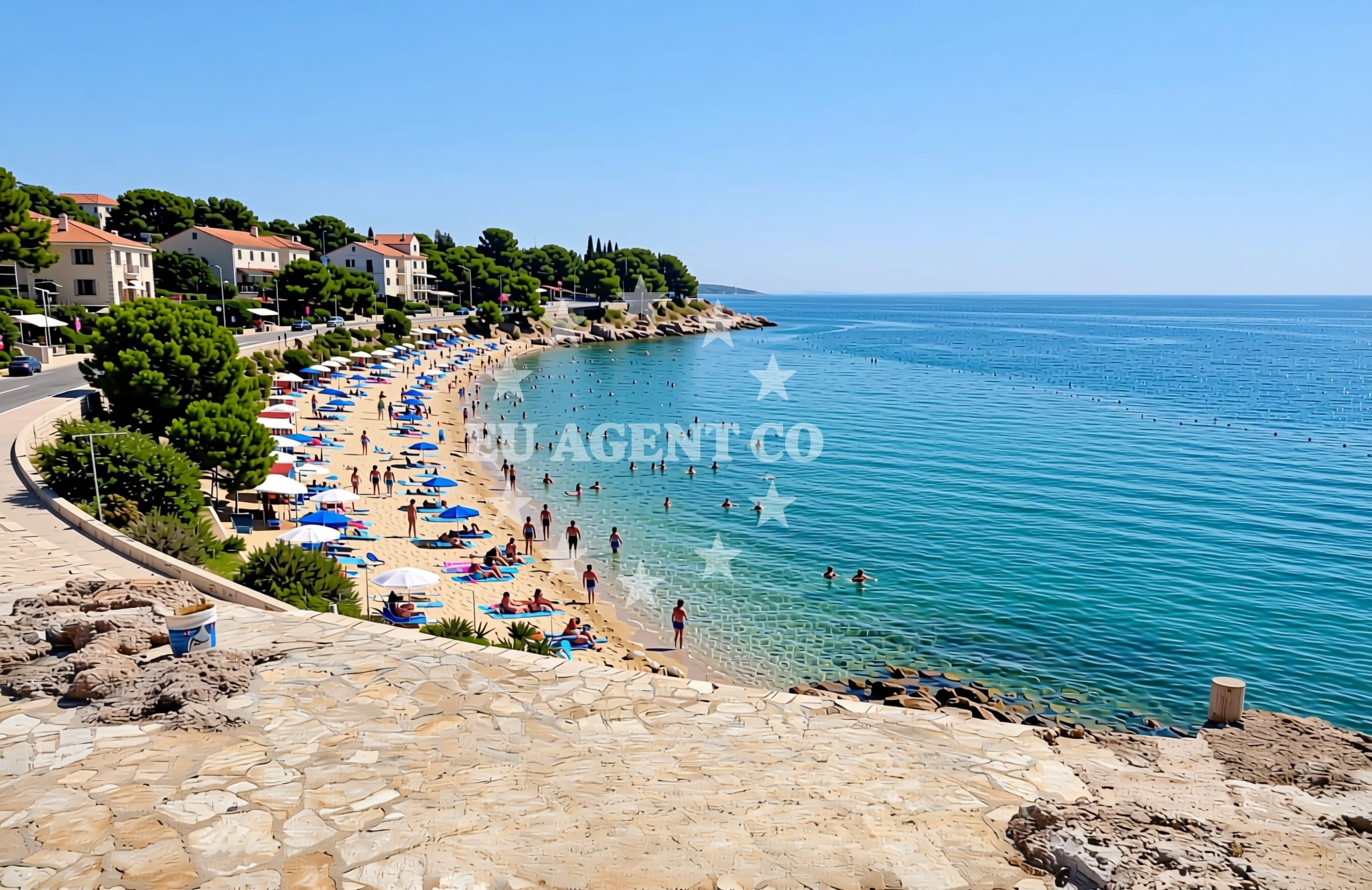 Sea and coastal view of Ivan Dolac (Hvar): beaches and coves (6) in Ivan Dolac (Hvar)