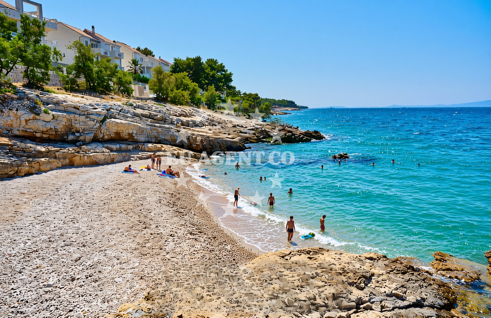 Additional view of Ivan Pavao II zapad, Sutivan (Brač) Beach in Ivan Pavao II zapad