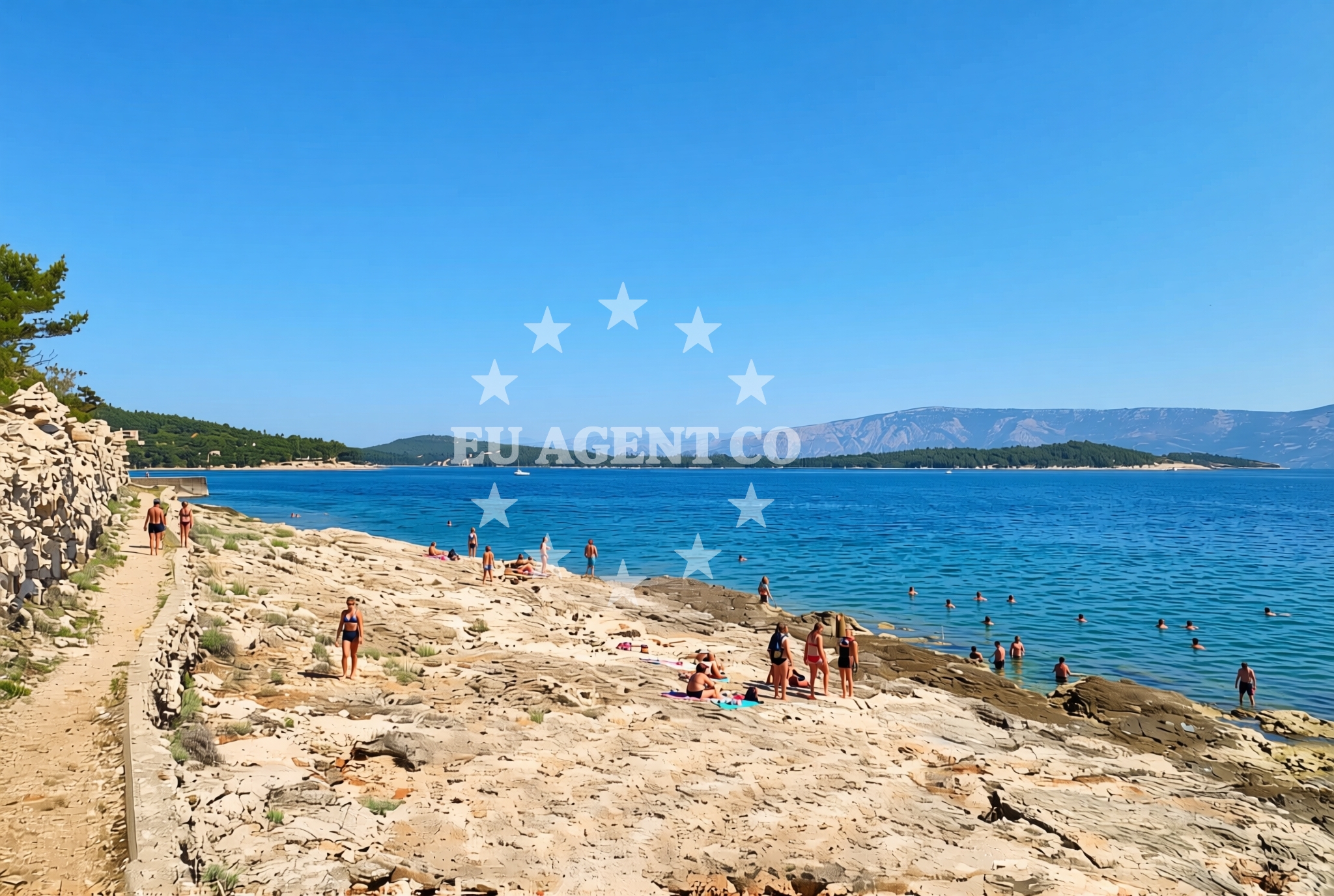 Additional view of Iza Ige FKK, Jelsa (Hvar) Beach in Iza Ige FKK