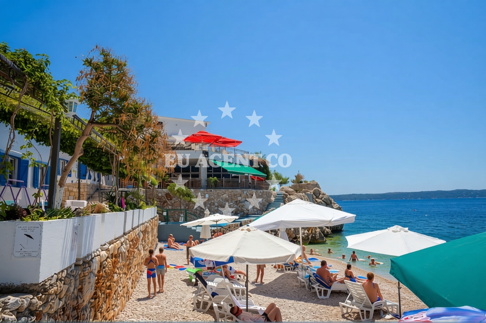 Additional view of Izbitac beach in Izbitac 190, Drasnice
