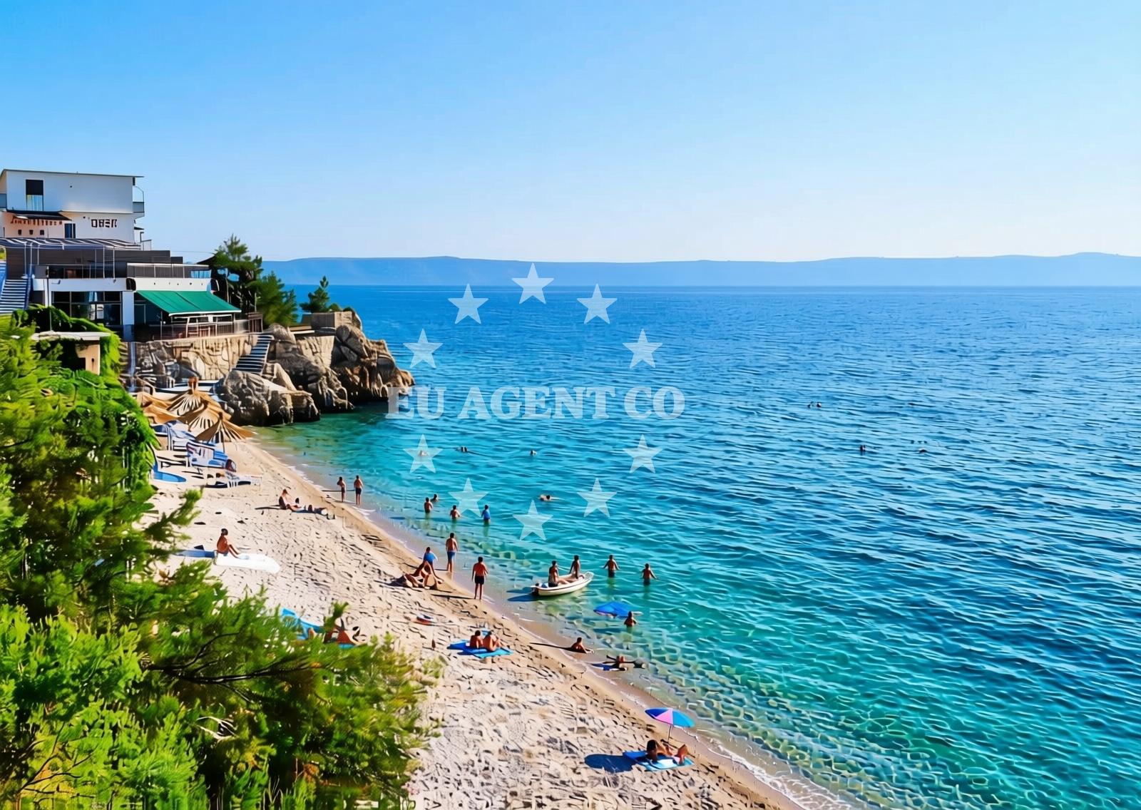 Additional view of Izbitac beach in Izbitac 190, Drasnice