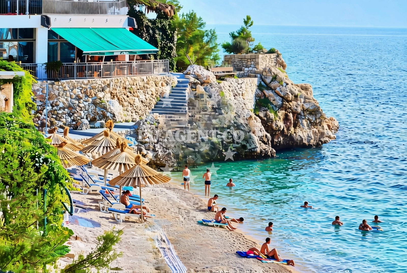 Additional view of Izbitac beach in Izbitac 190, Drasnice