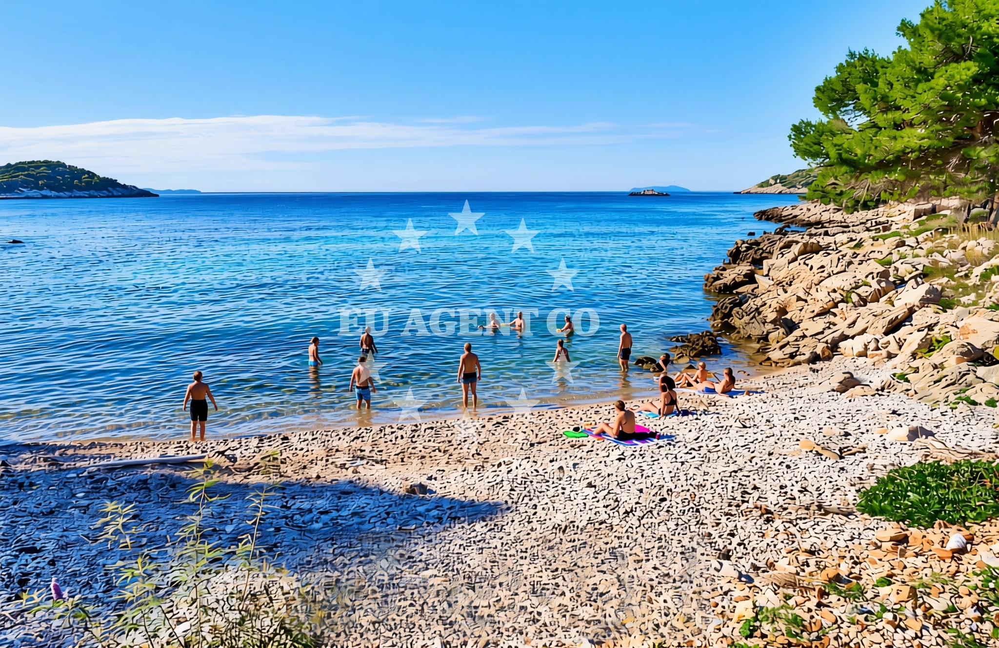 Additional view of Izmeta beach in Danca 5, Prizba