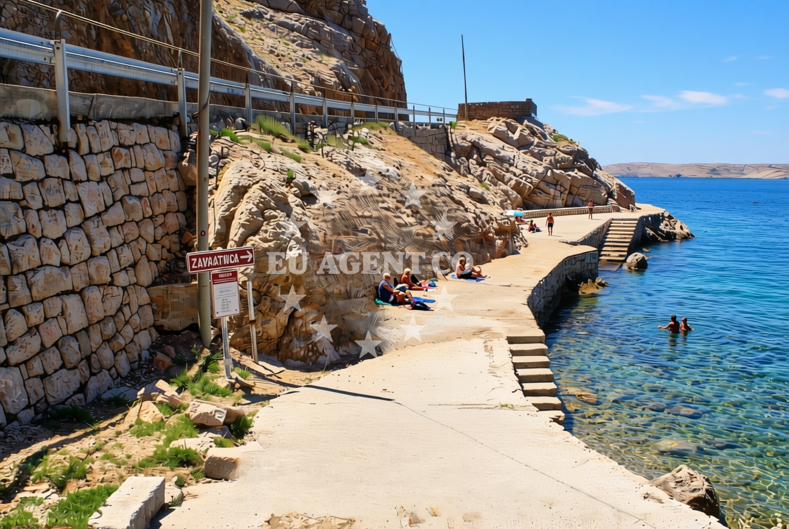 Additional view of Jablanac Beach in Obala bana Stjepana Šubića 1, Jablanac