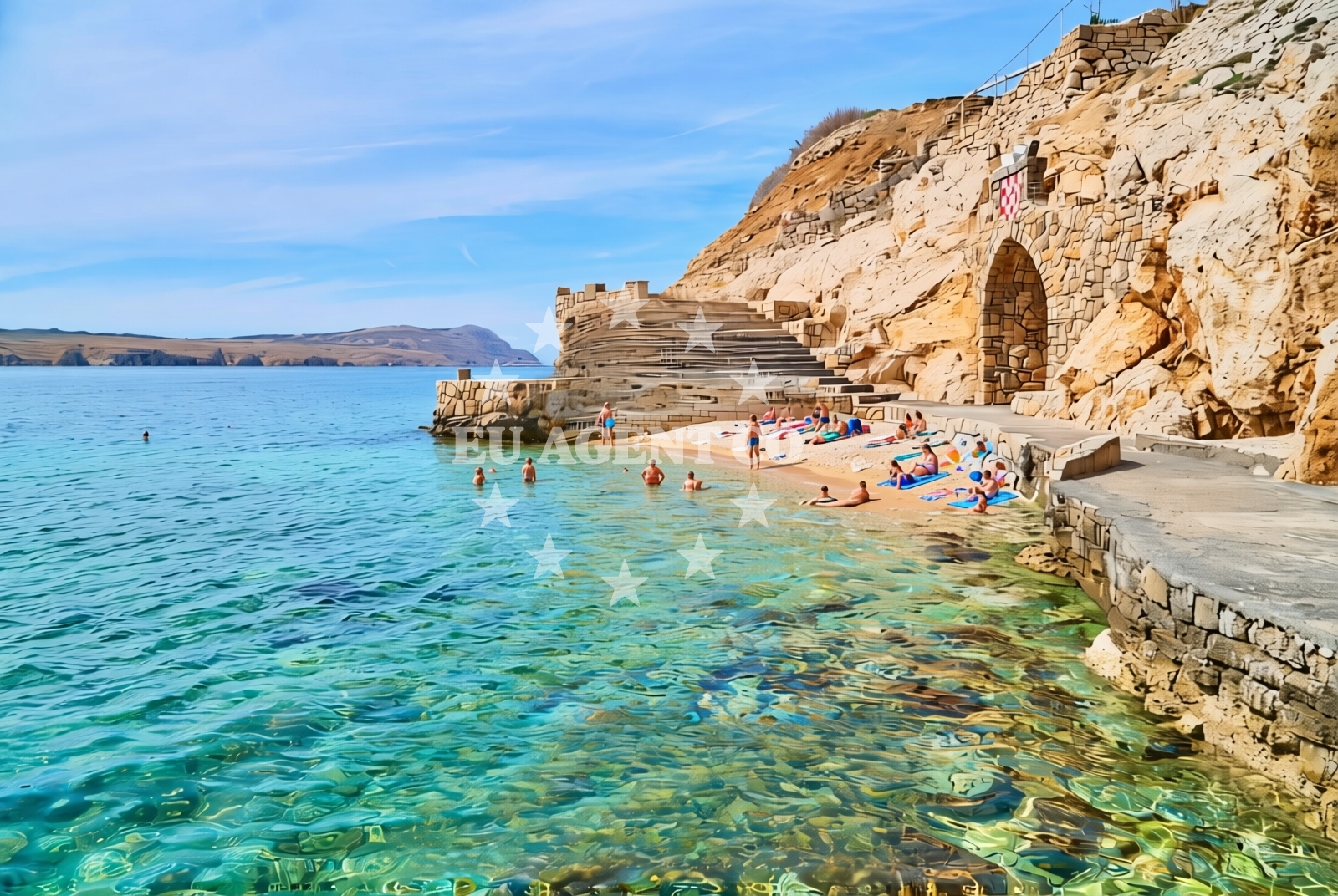 Additional view of Jablanac: beaches and coves (3) in Jablanac