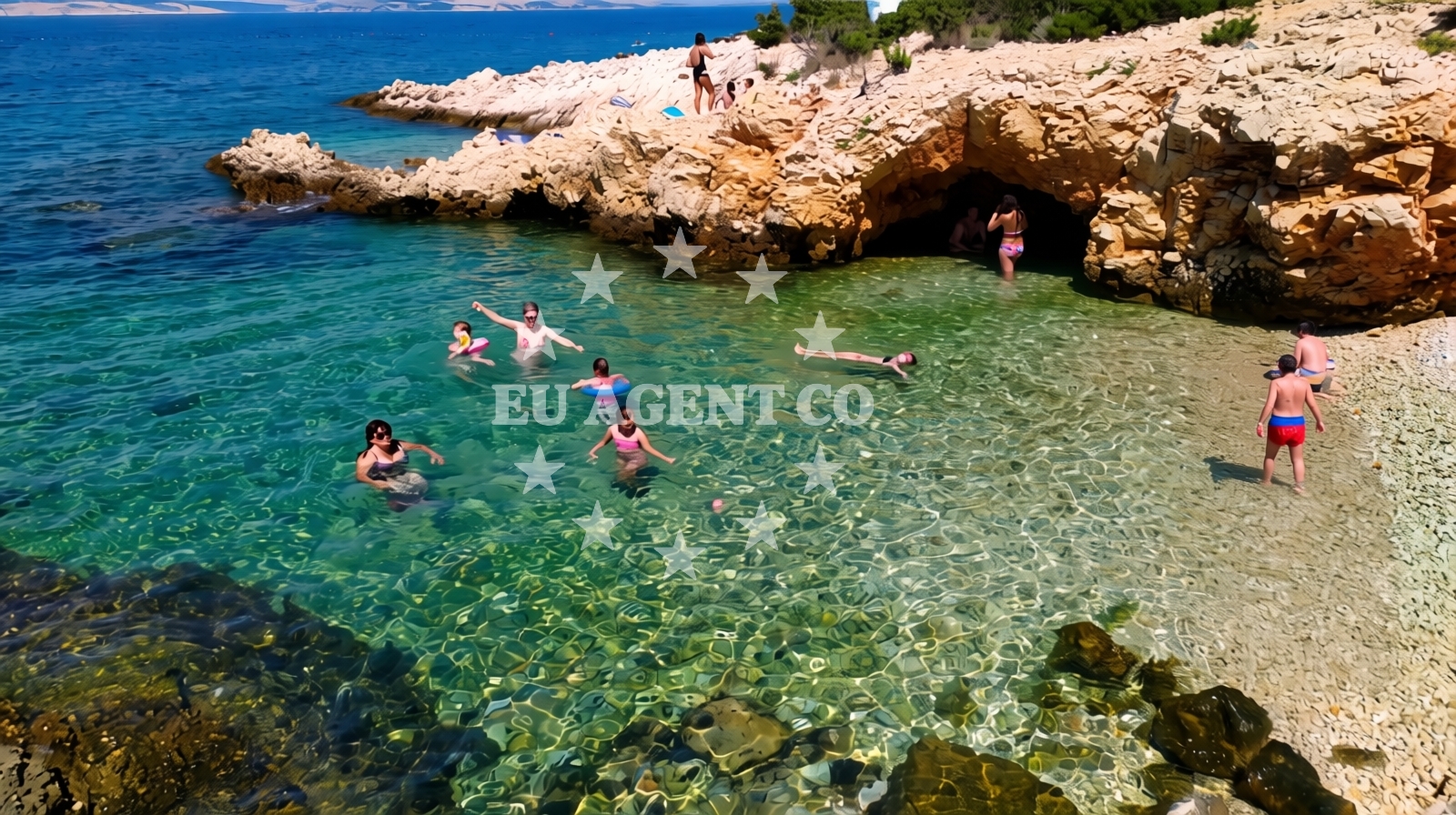 Additional view of Jadra beach in Uljak 16, Stara Novalja