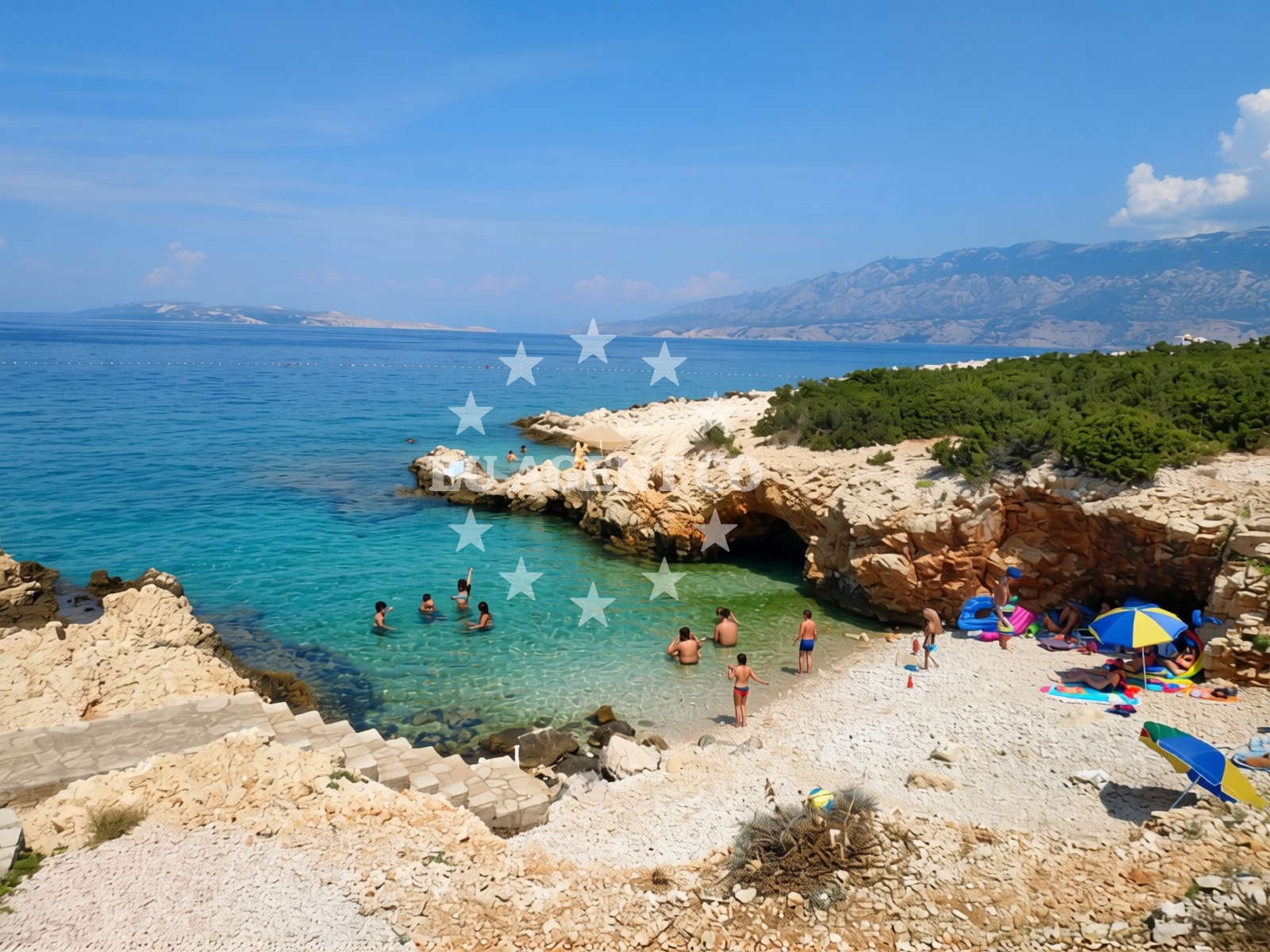 Additional view of Jadra beach in Uljak 16, Stara Novalja