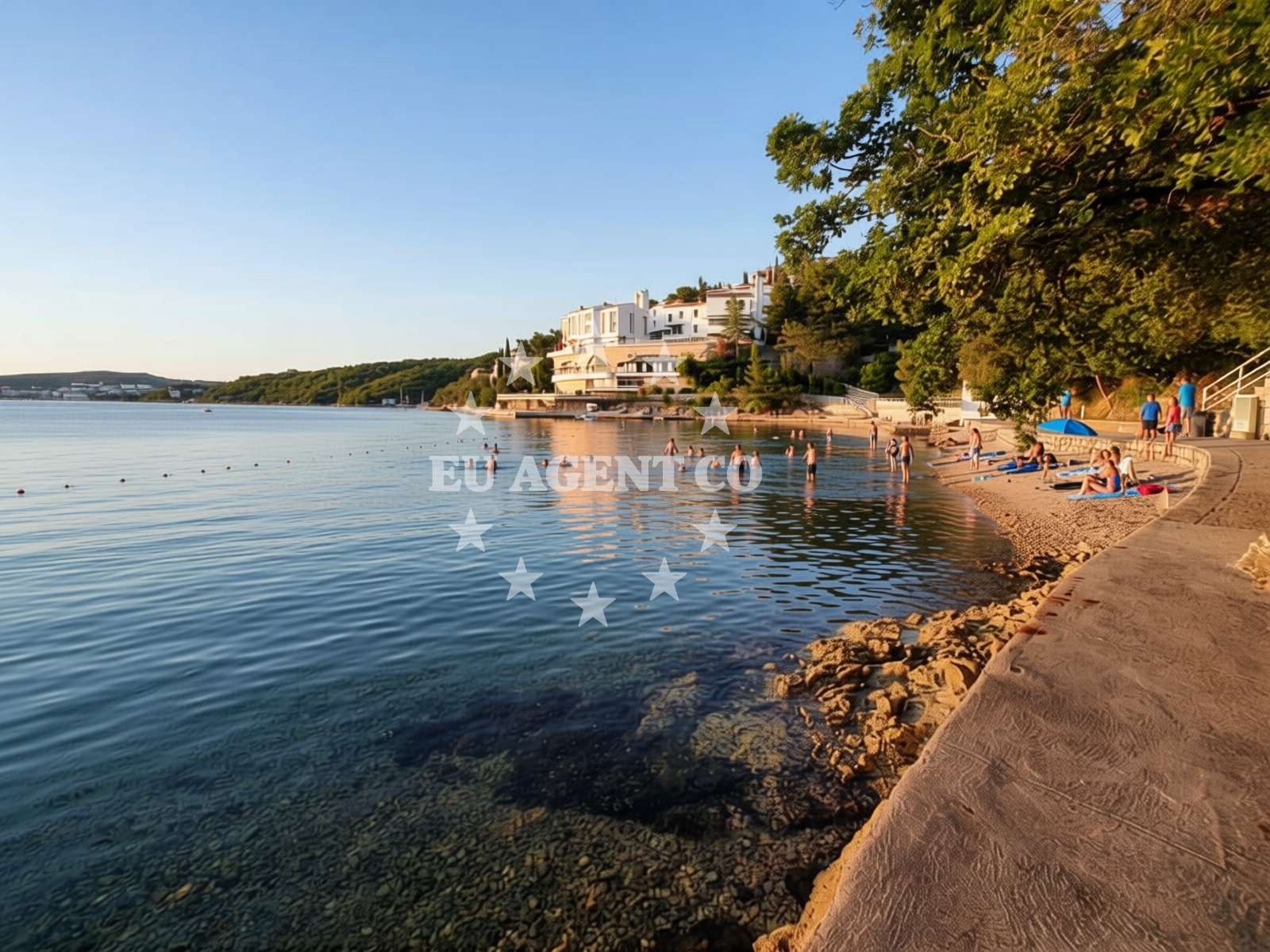 Additional view of Jadranovo beach in Šiljevica, Jadranovo