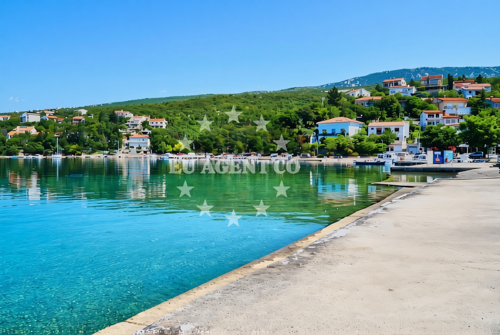 Additional view of Jadranovo beach in Šiljevica, Jadranovo