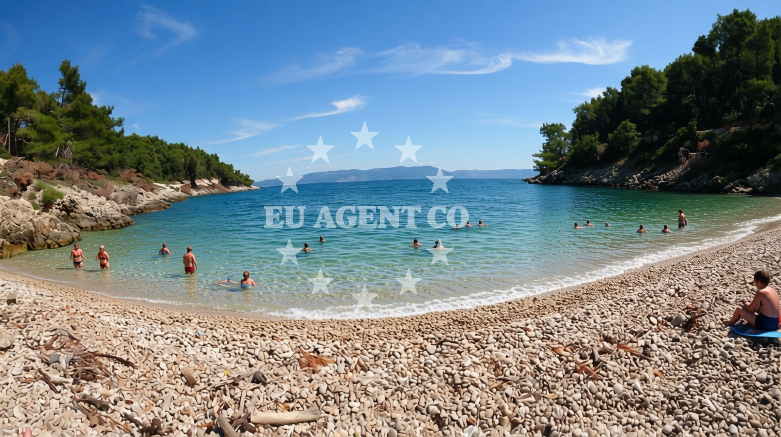 Additional view of Jadrina beach in Katarovo 39, Drenje