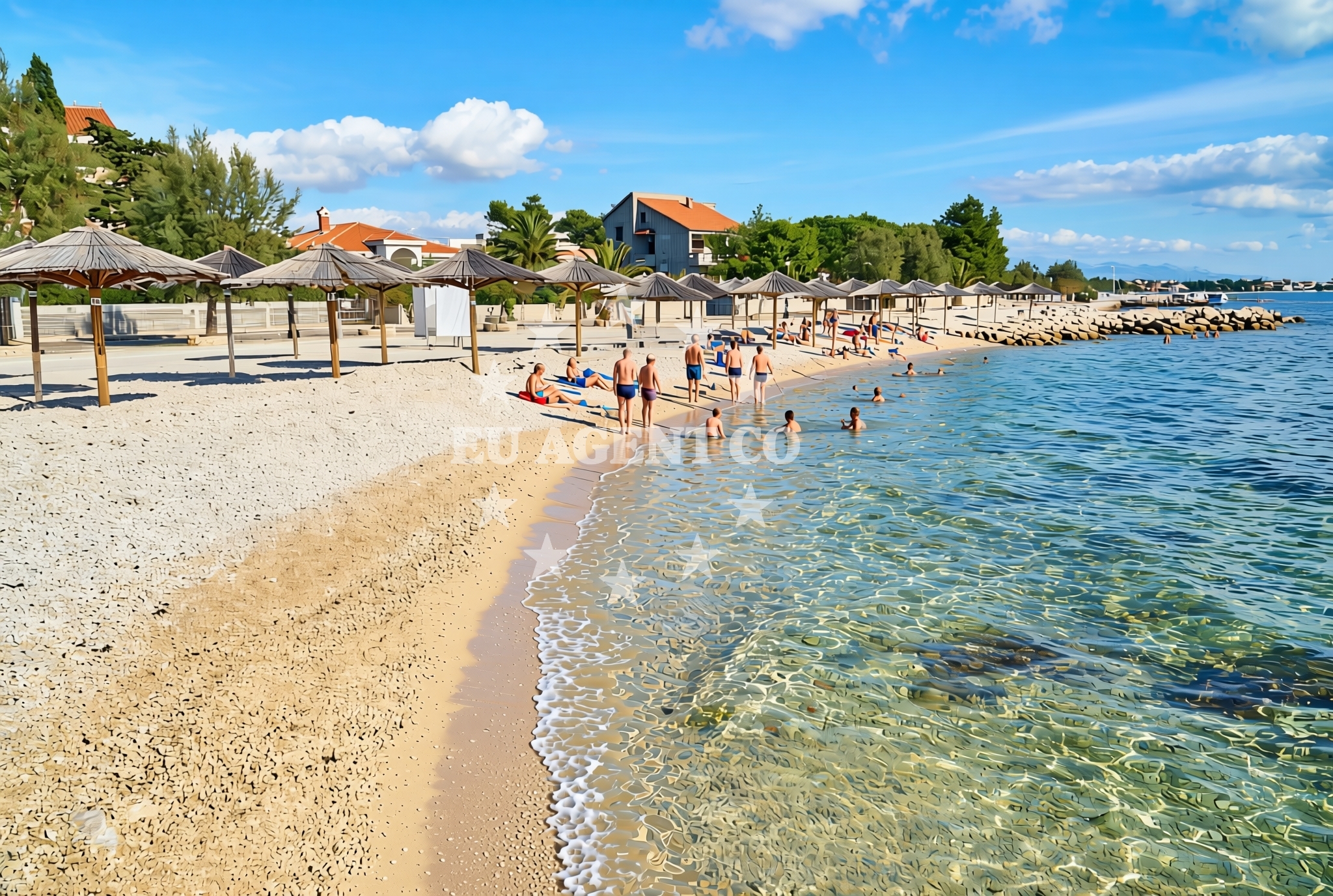 Additional view of Jadro Beach in Trg Sv. Ivana 2, Vir