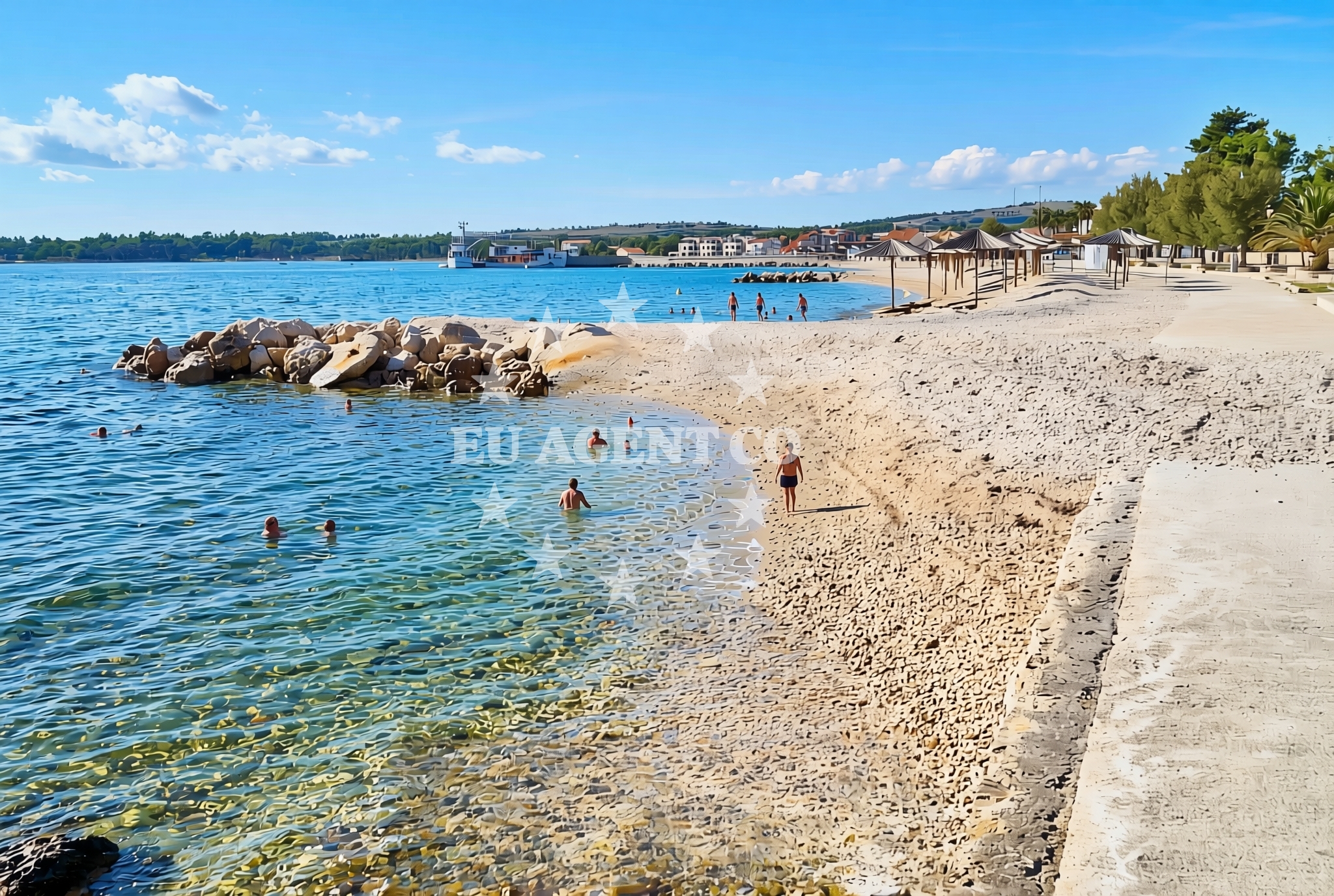 Additional view of Jadro Beach in Trg Sv. Ivana 2, Vir