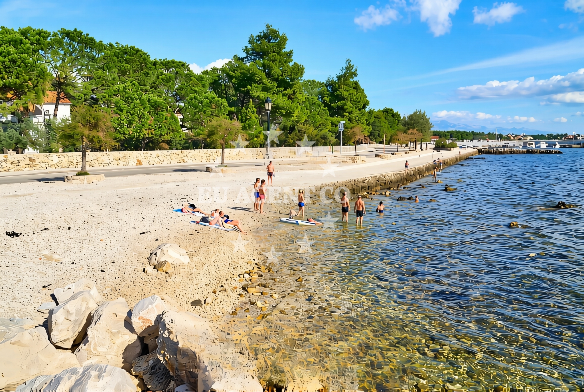 Additional view of Jadro Beach in Trg Sv. Ivana 2, Vir