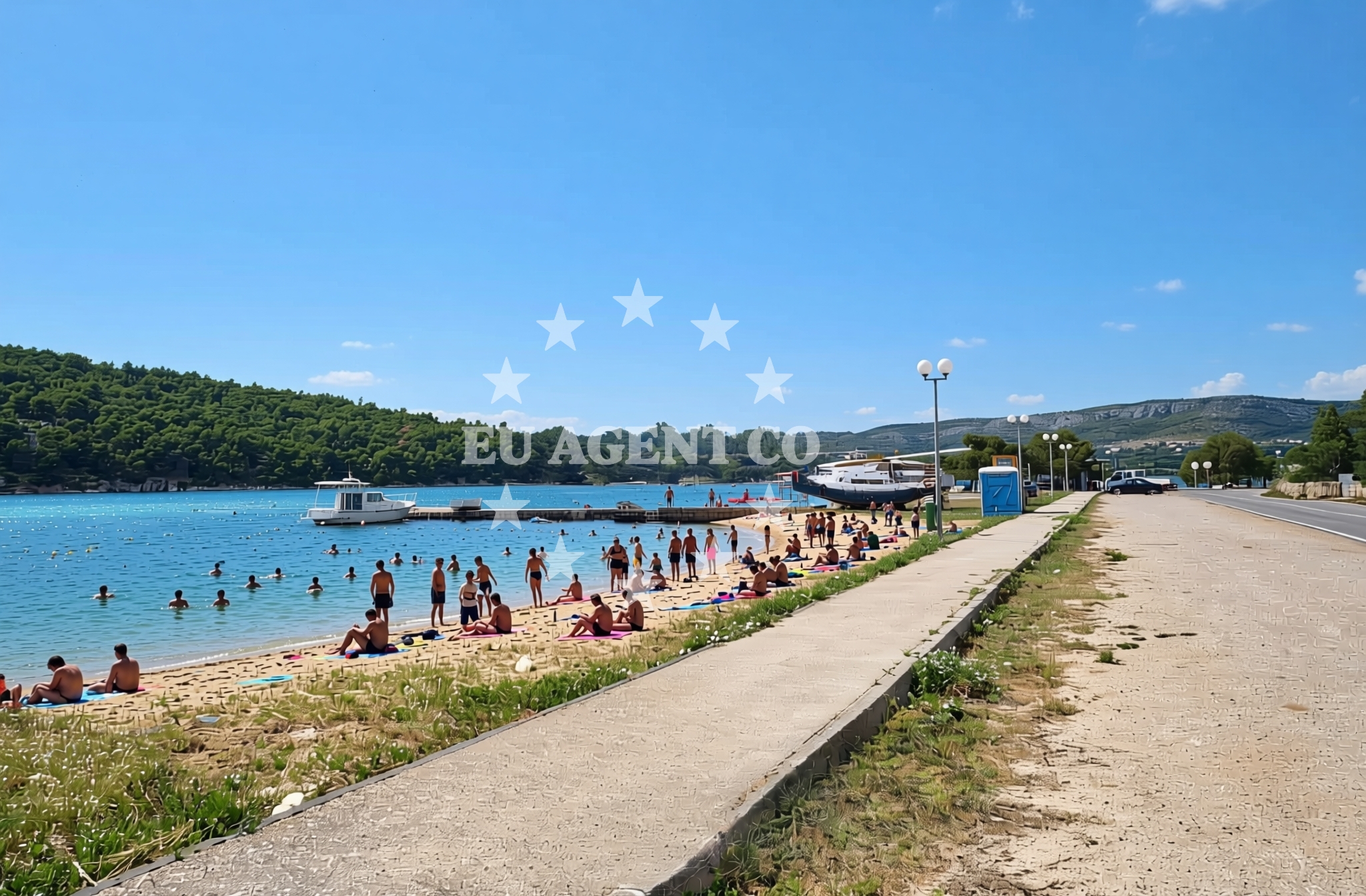 Additional view of Jadrtovac beach in Šupljac 4, Jadrtovac