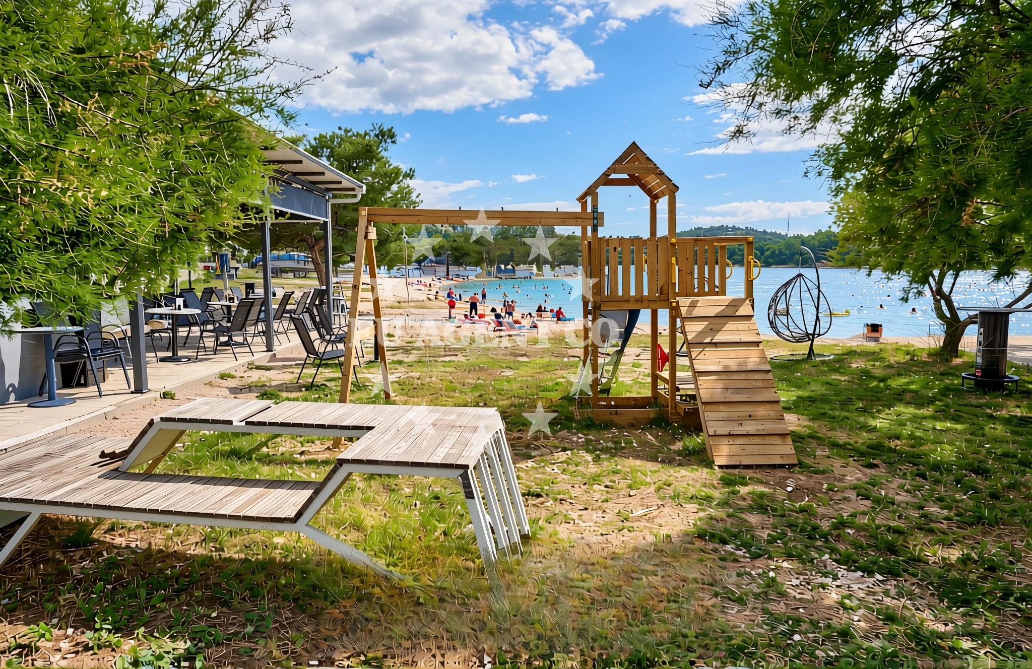 Additional view of Jadrtovac beach in Šupljac 4, Jadrtovac