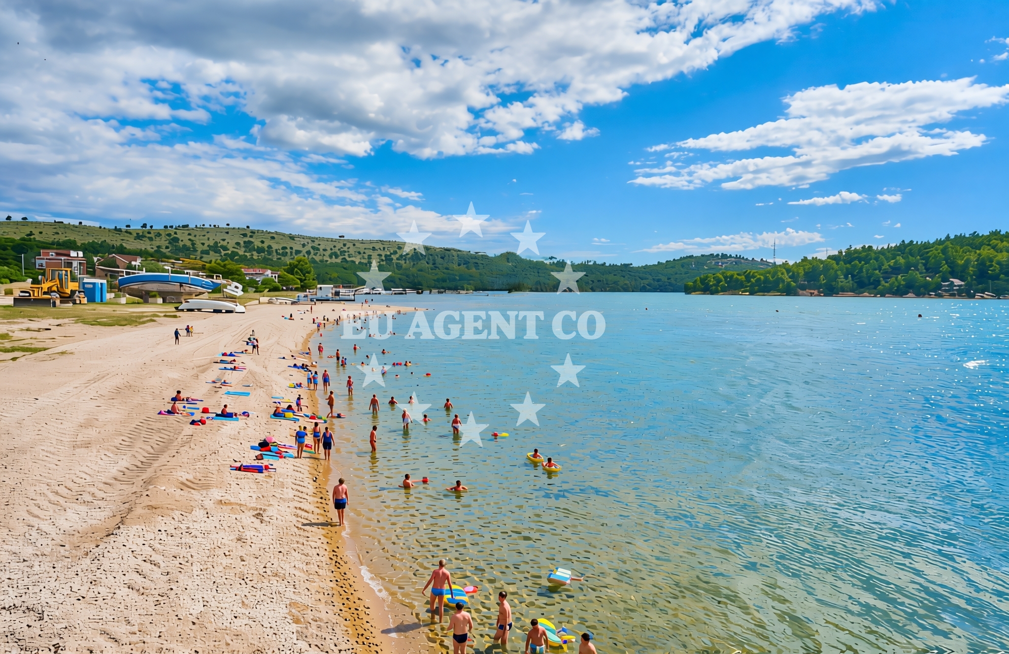 Additional view of Jadrtovac beach in Šupljac 4, Jadrtovac