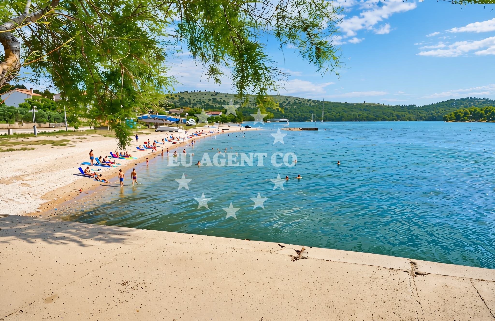 Additional view of Jadrtovac beach in Šupljac 4, Jadrtovac