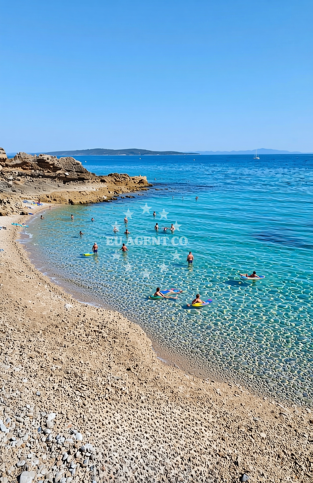 Additional view of Jagodna beach in Jagodna,Bojani? Bad 31, Ivan Dolac