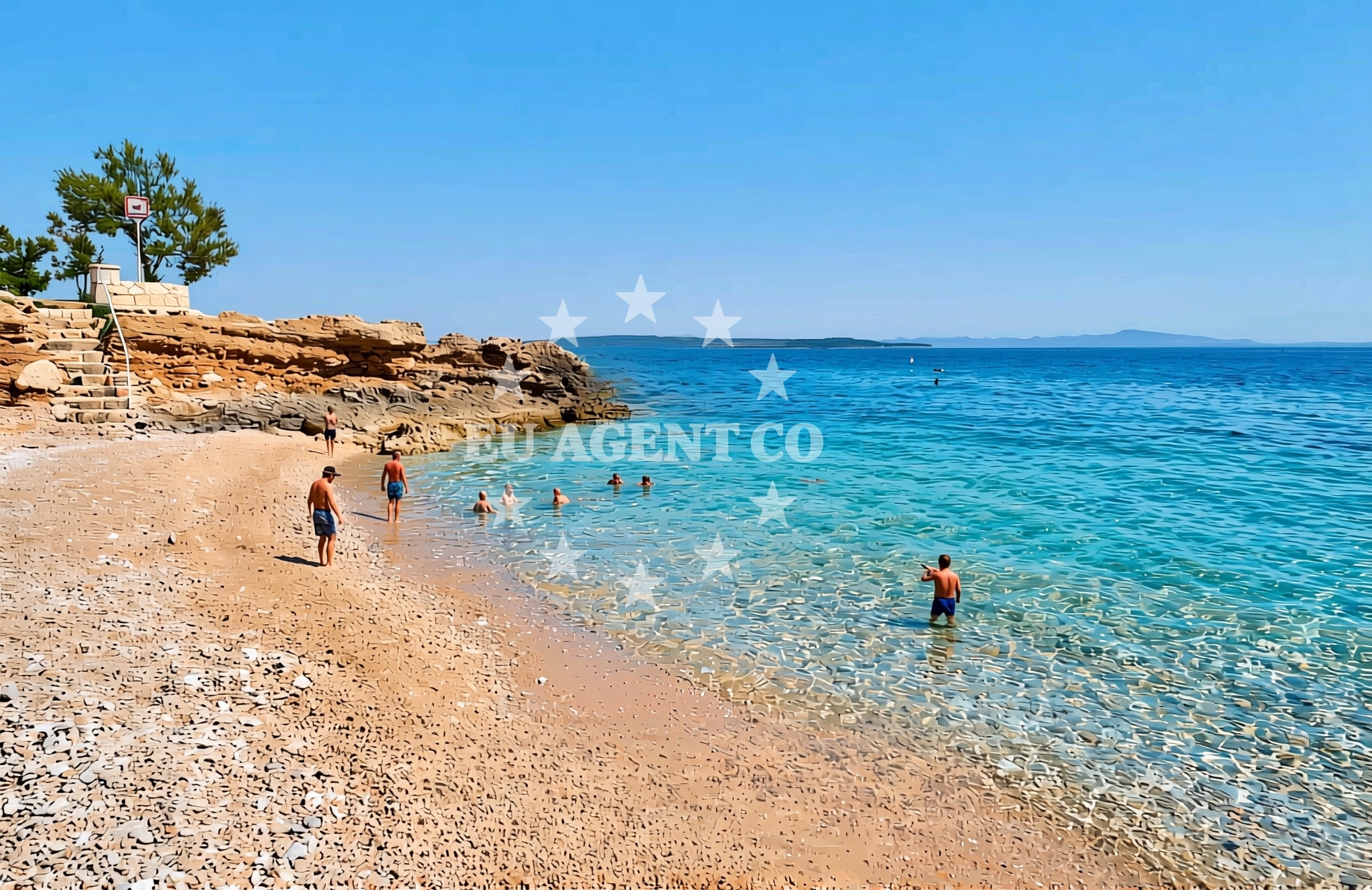 Additional view of Jagodna beach in Jagodna,Bojani? Bad 31, Ivan Dolac